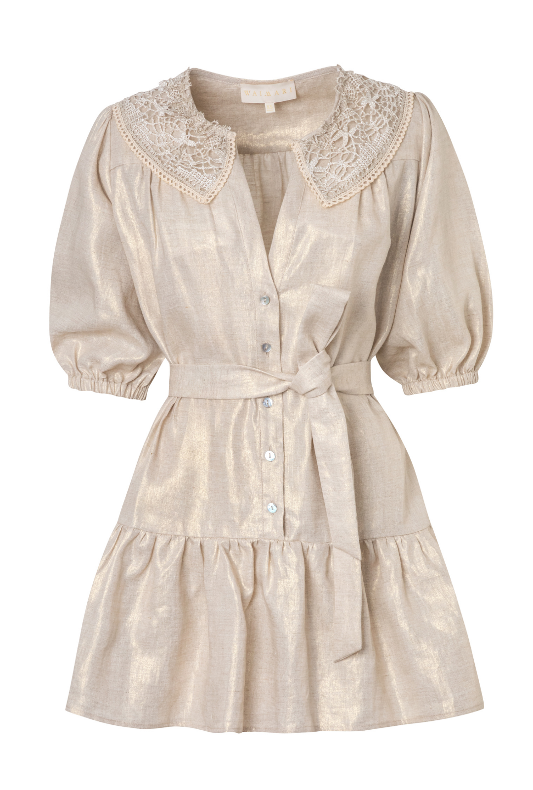 BRIGITTE DRESS GOLD