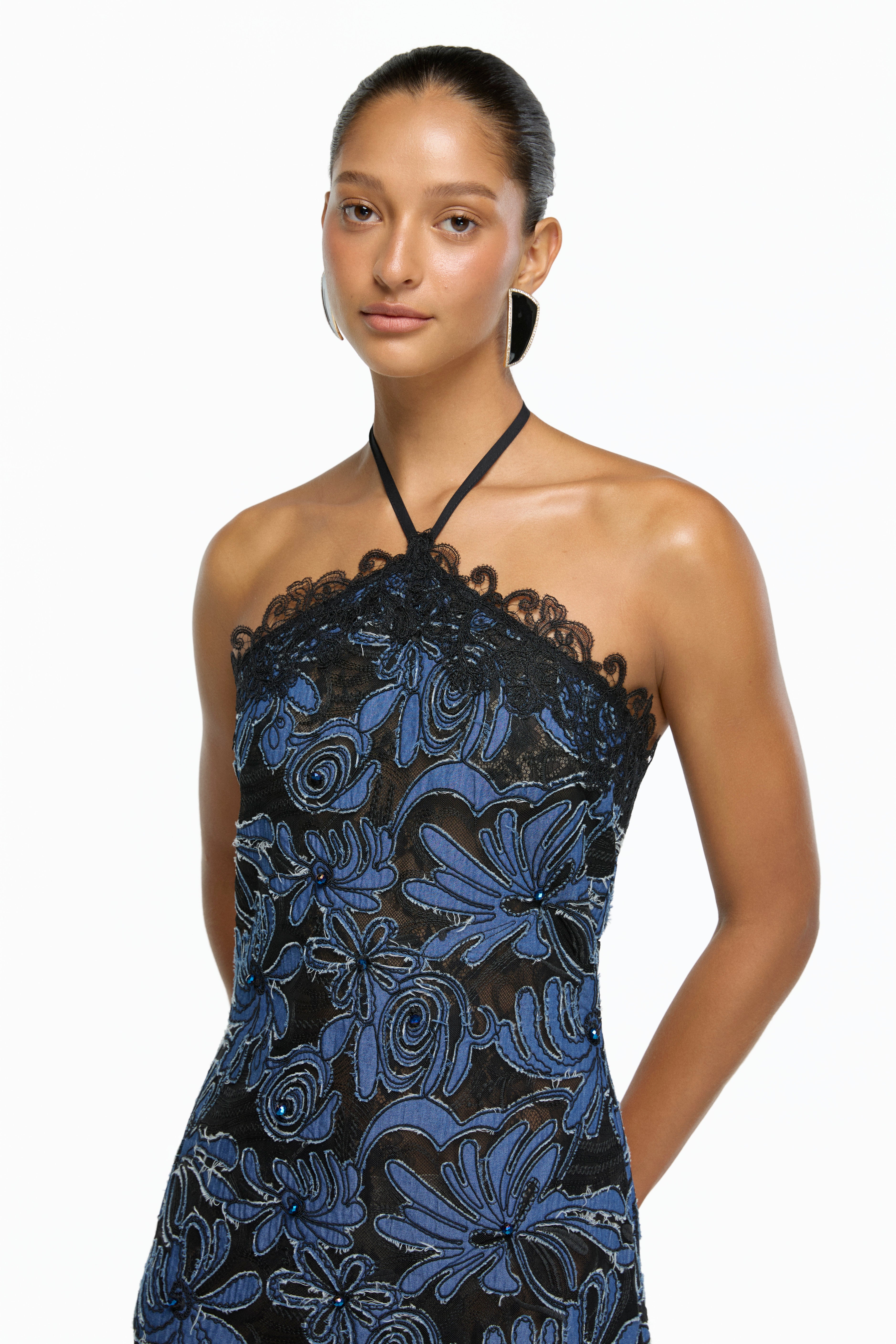 MYSTIQUE MINI DRESS NAVY