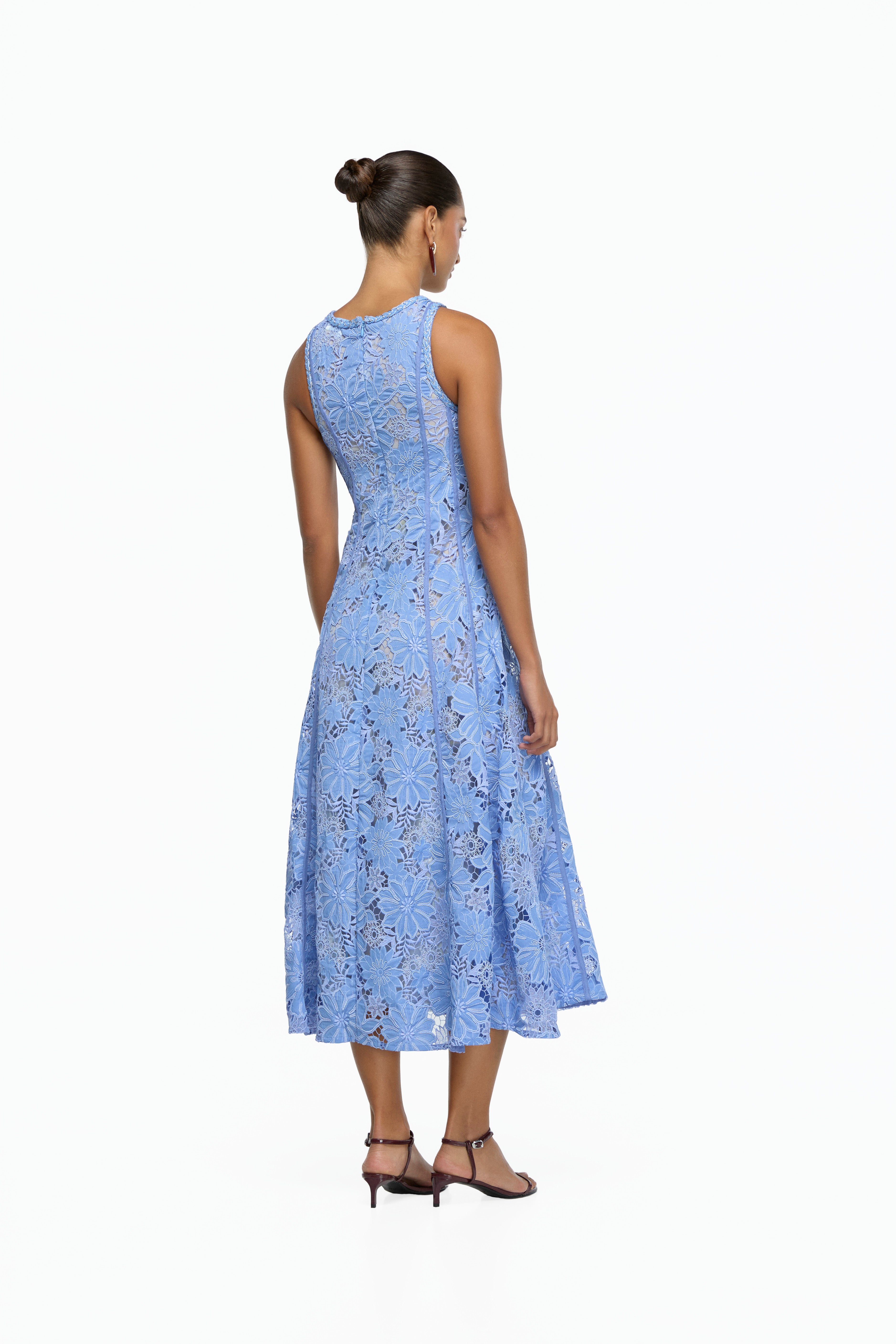 ANTOINETTE MIDI DRESS BLUE