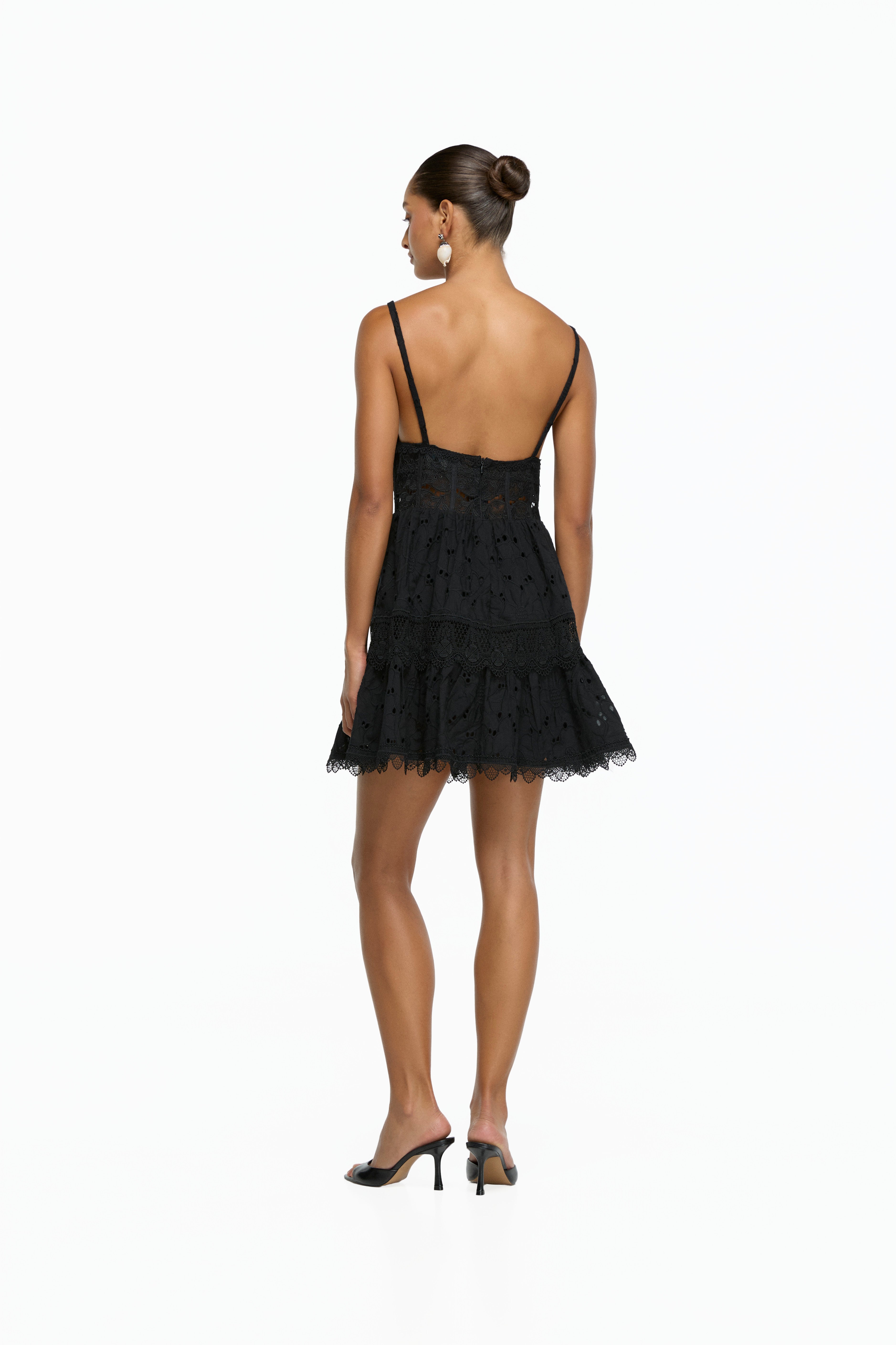PENELOPE MINI DRESS BLACK