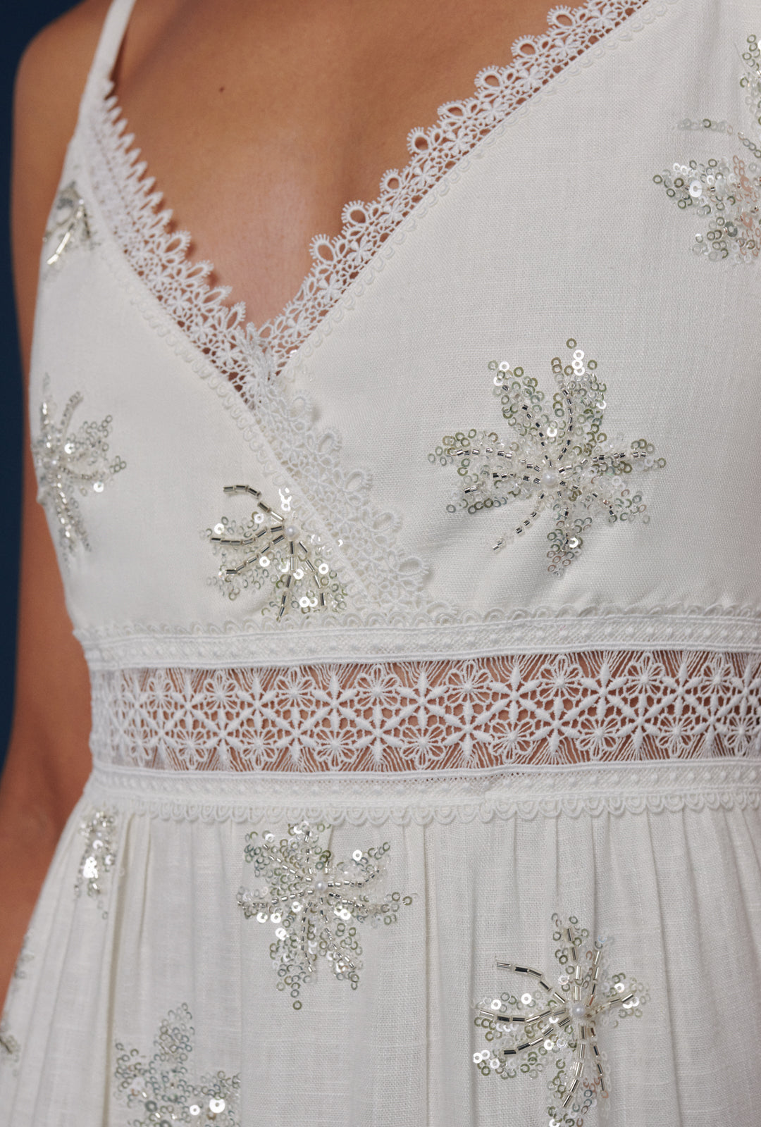 ANTONELLA DRESS WHITE