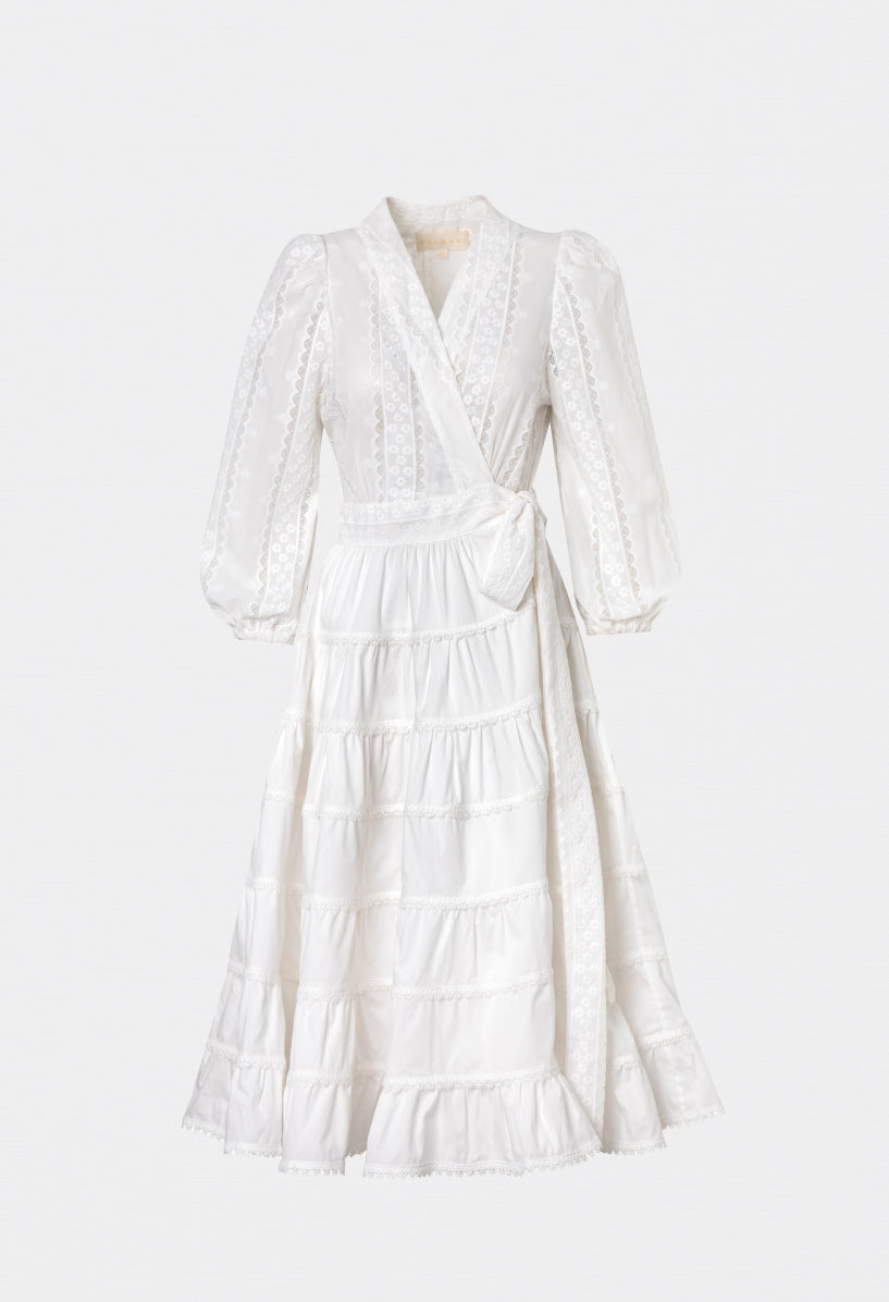 AURORA MAXI DRESS WHITE