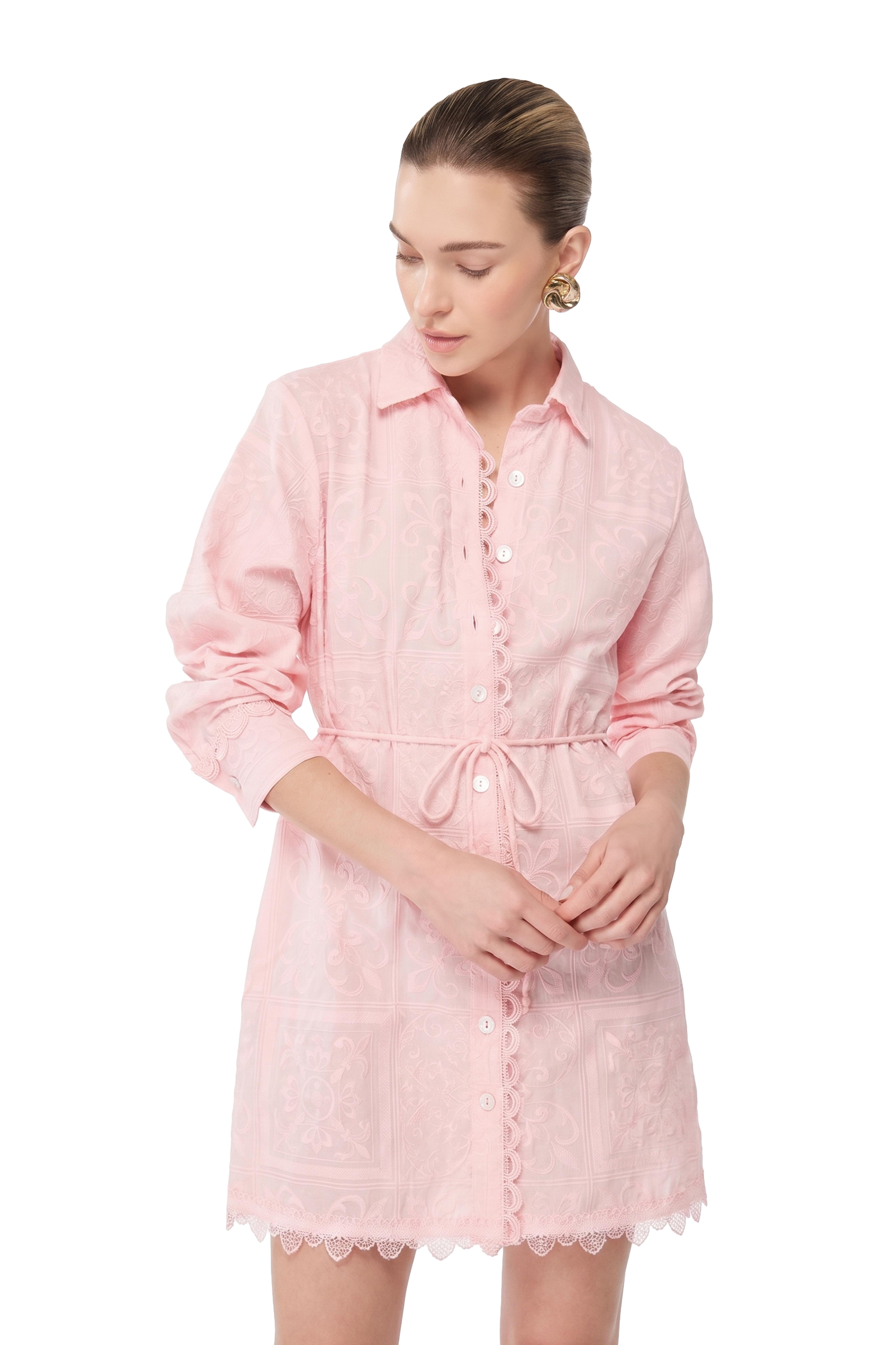 ALLORIA MINI DRESS PINK