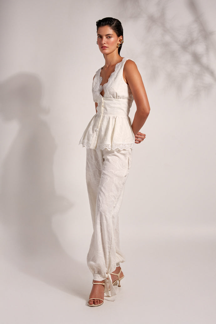 AWA TOP WHITE