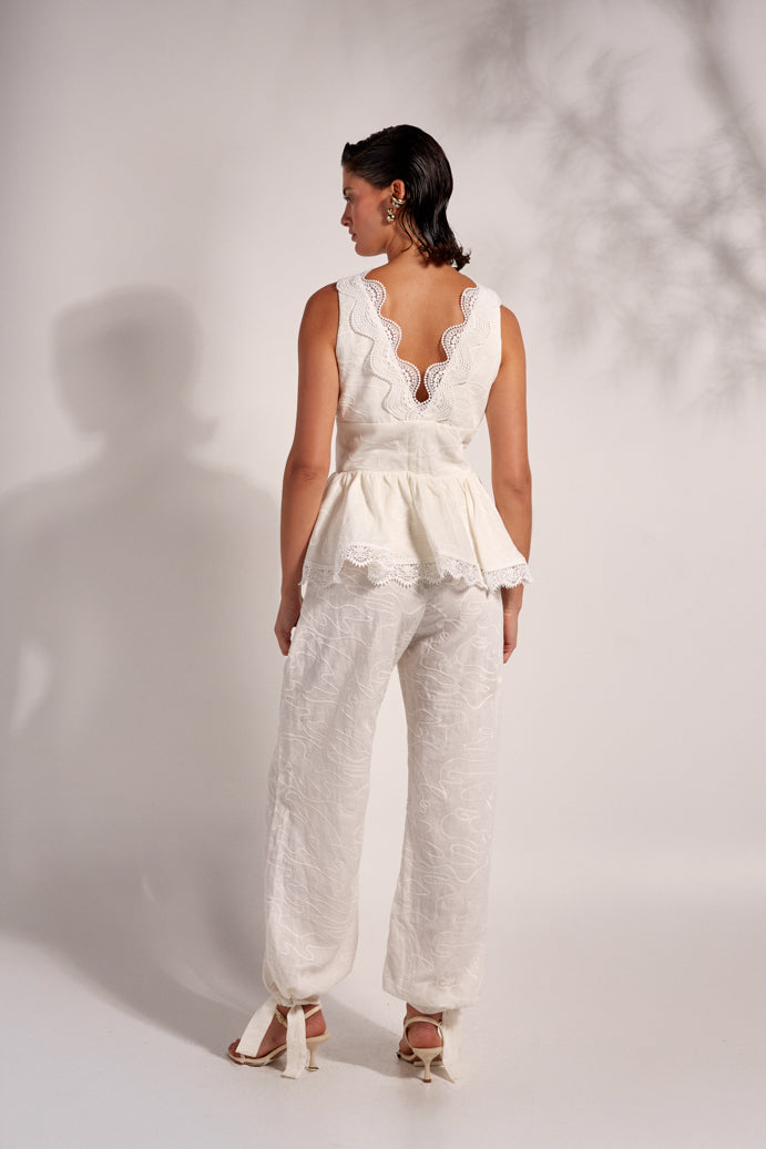 AWA TOP WHITE