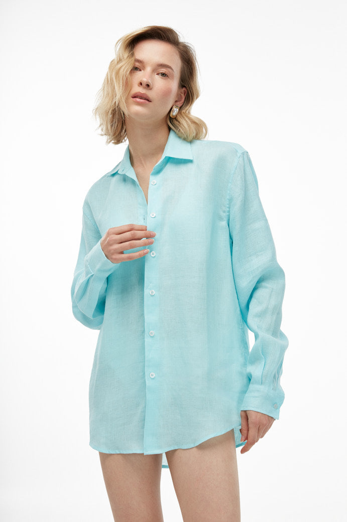 BELIZE UNISEX SHIRT AQUA