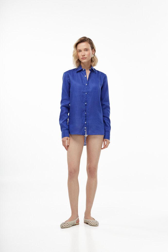 BELIZE UNISEX SHIRT ROYAL BLUE