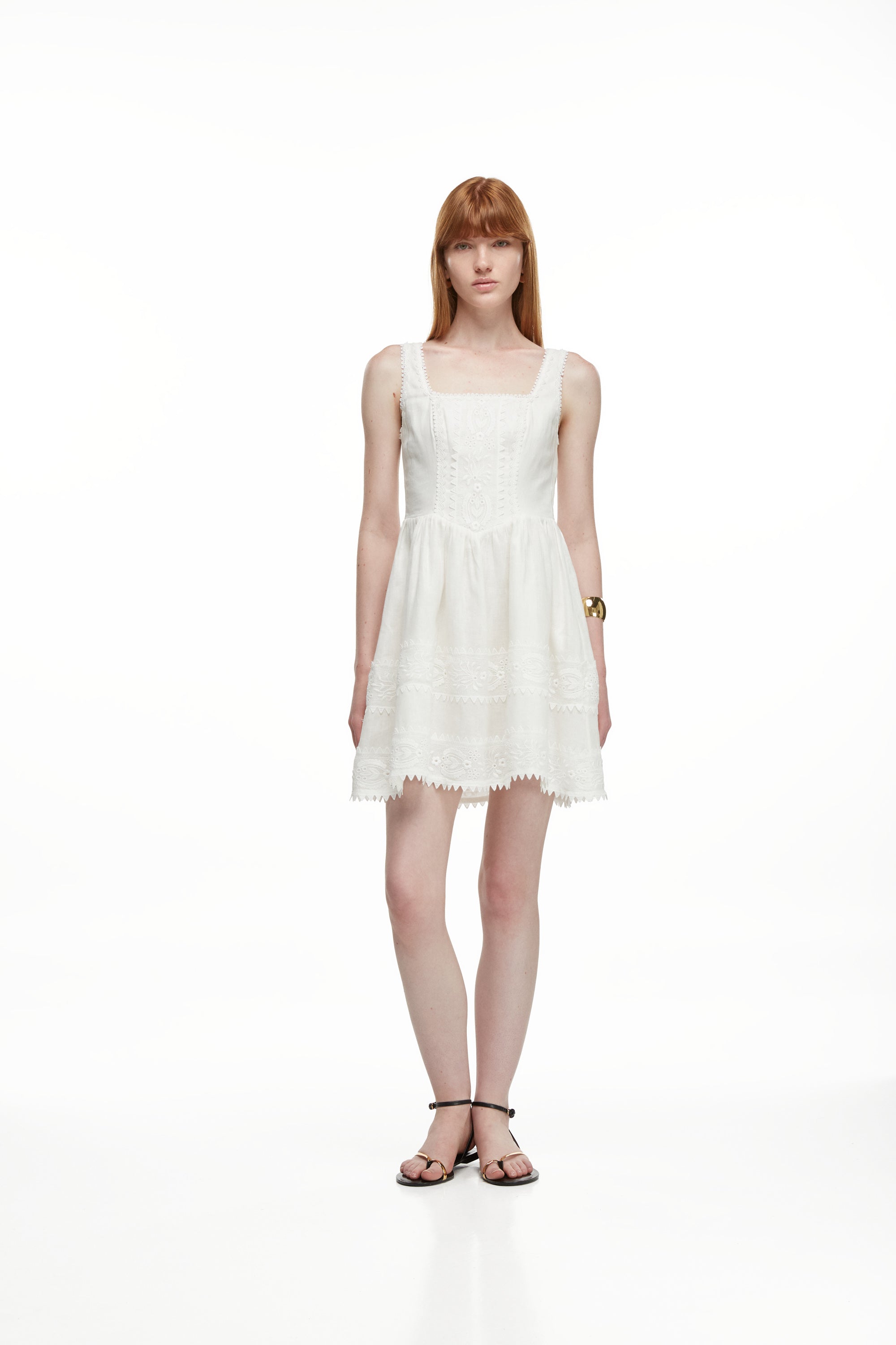 SERENA MINI DRESS WHITE