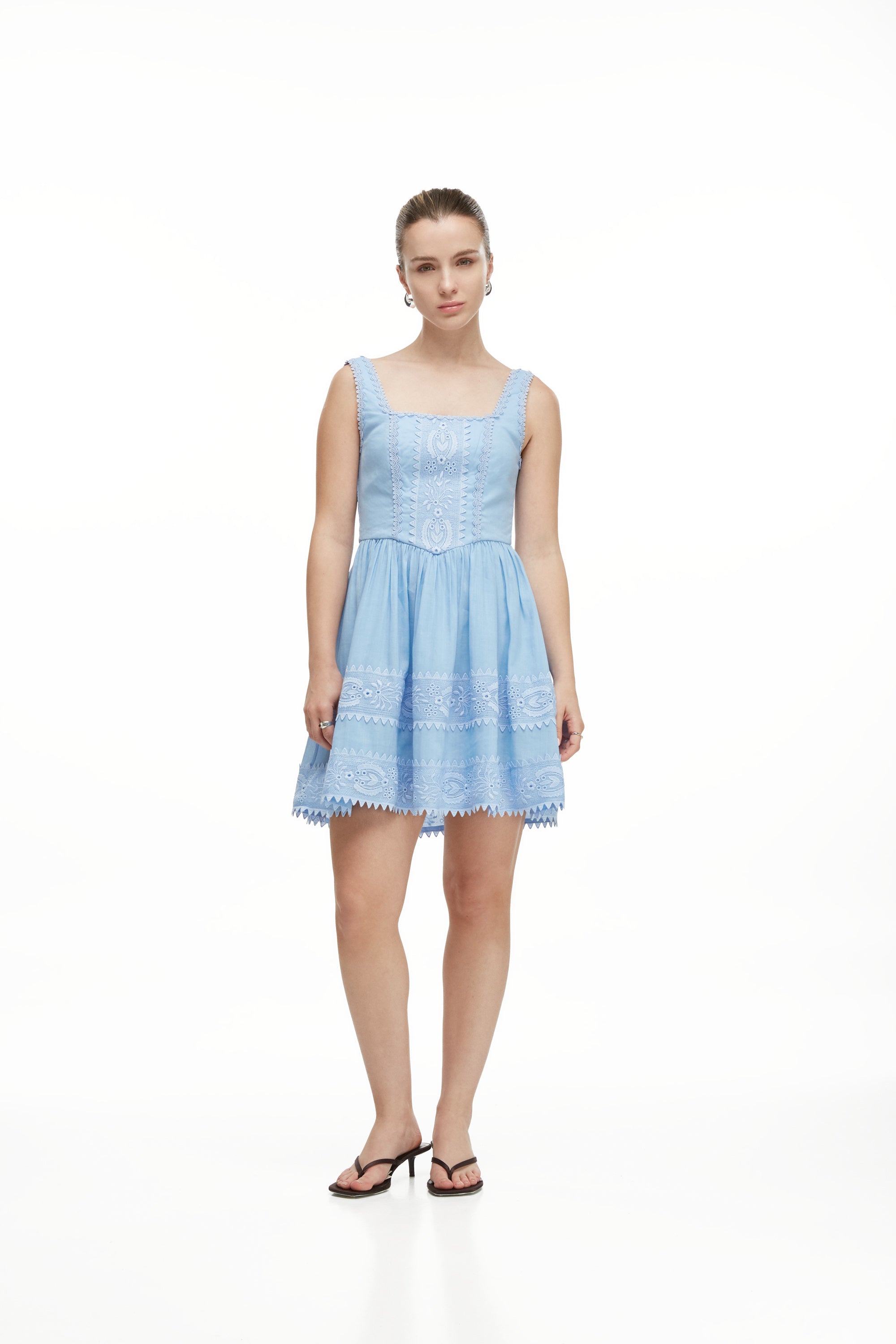 SERENA MINI DRESS BLUE