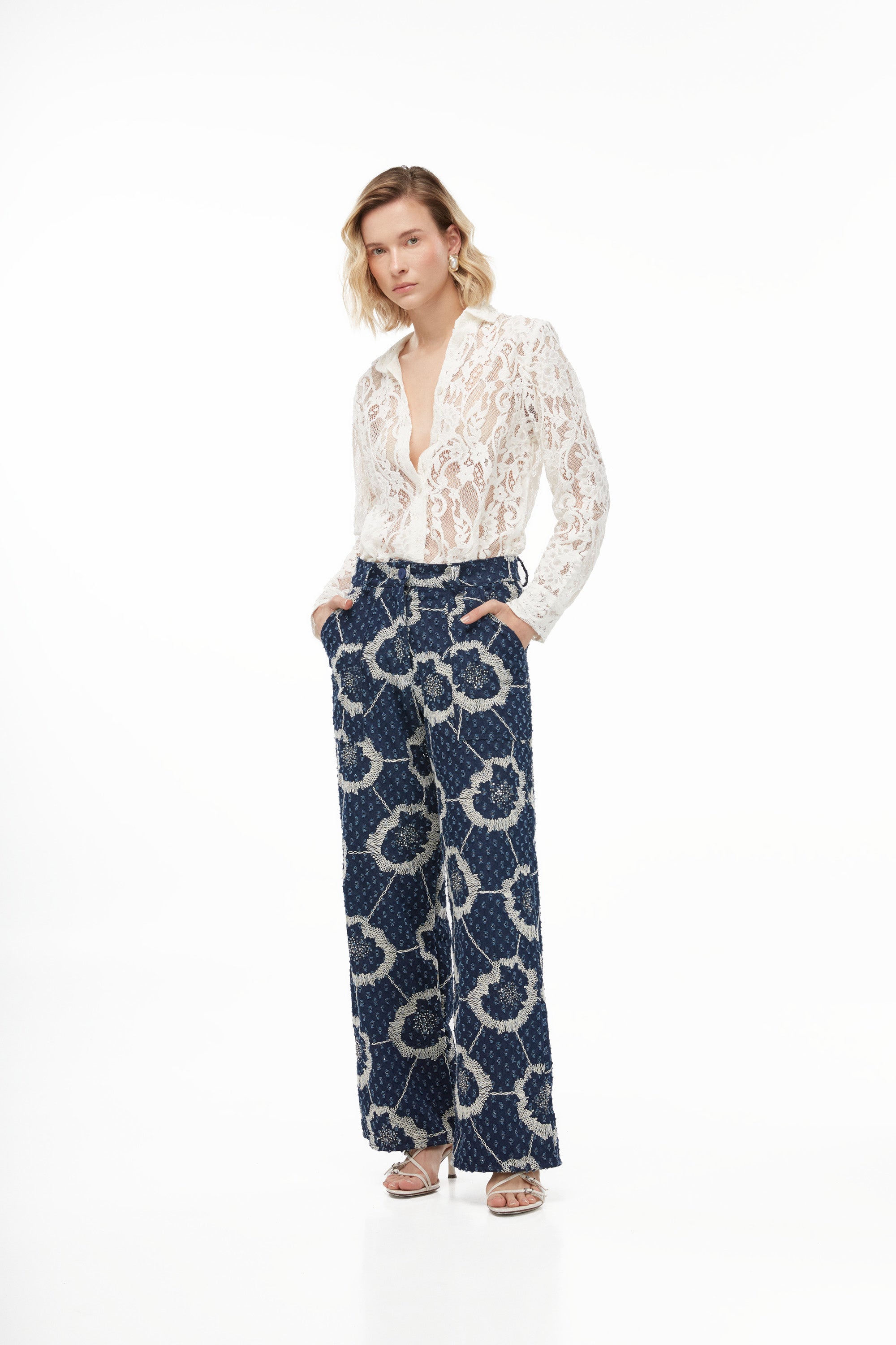 OCTAVIA PANTS INDIGO