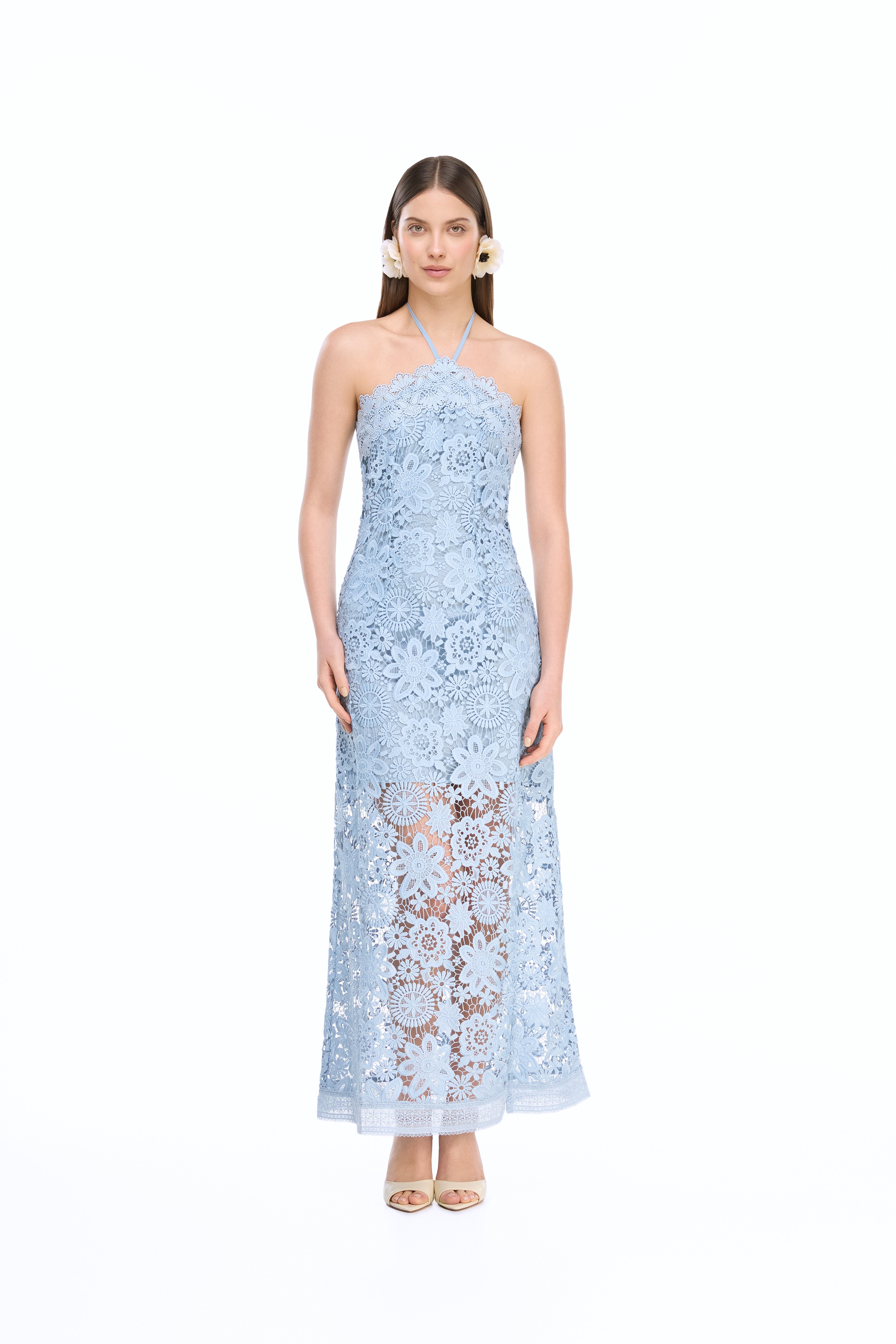 VISCAYA MAXI DRESS SKY