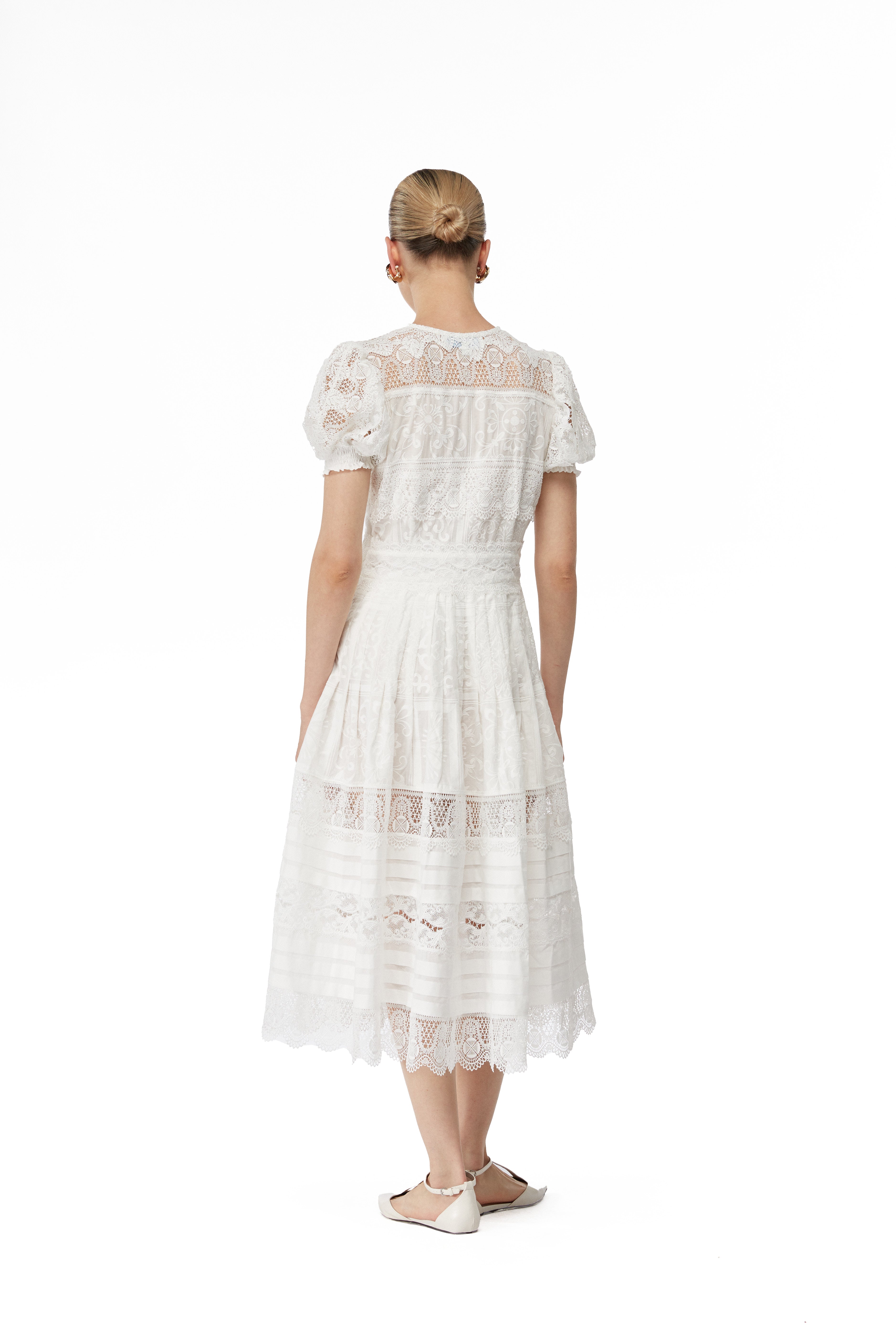 ETOILE MIDI DRESS WHITE
