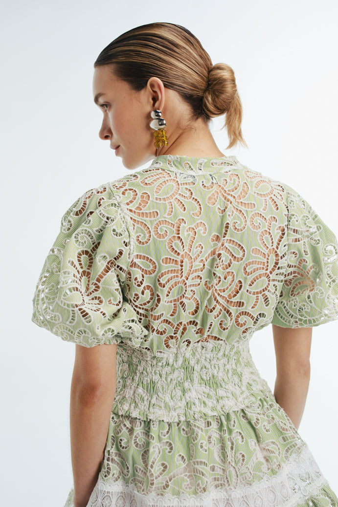 MARION MINI DRESS GREEN