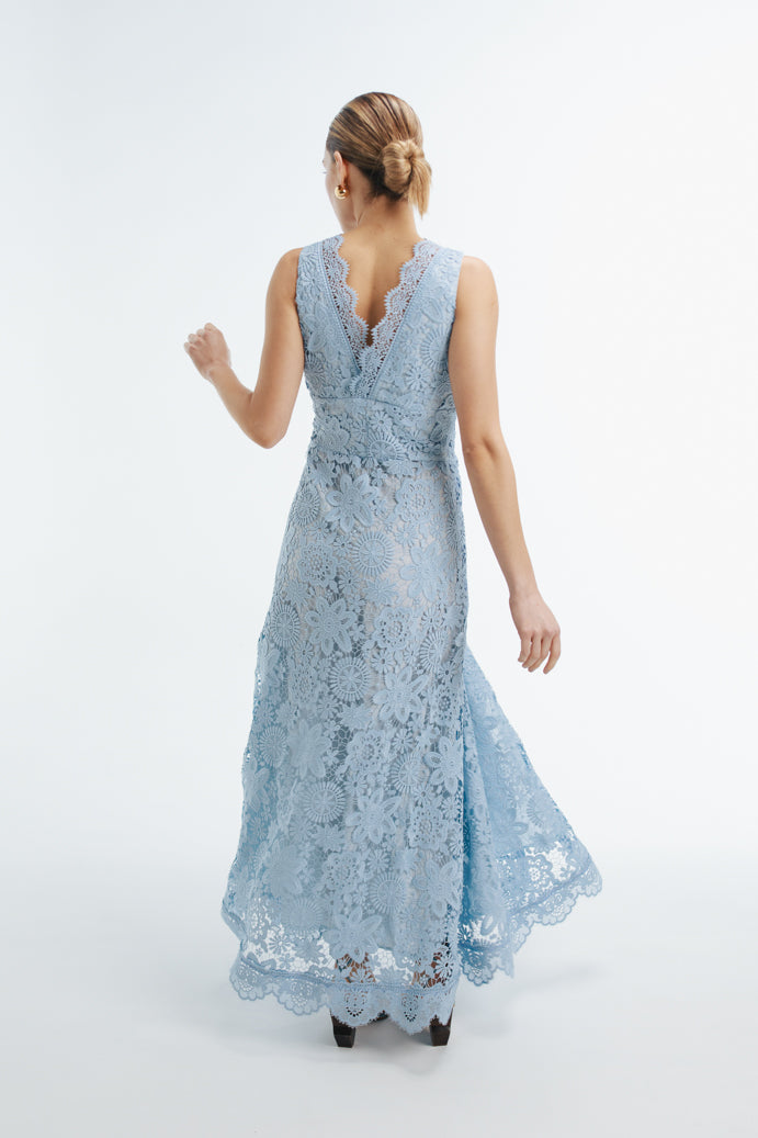 OCALA MAXI DRESS SKY