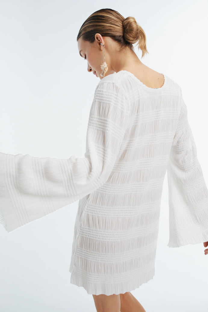 ELARA MINI DRESS WHITE