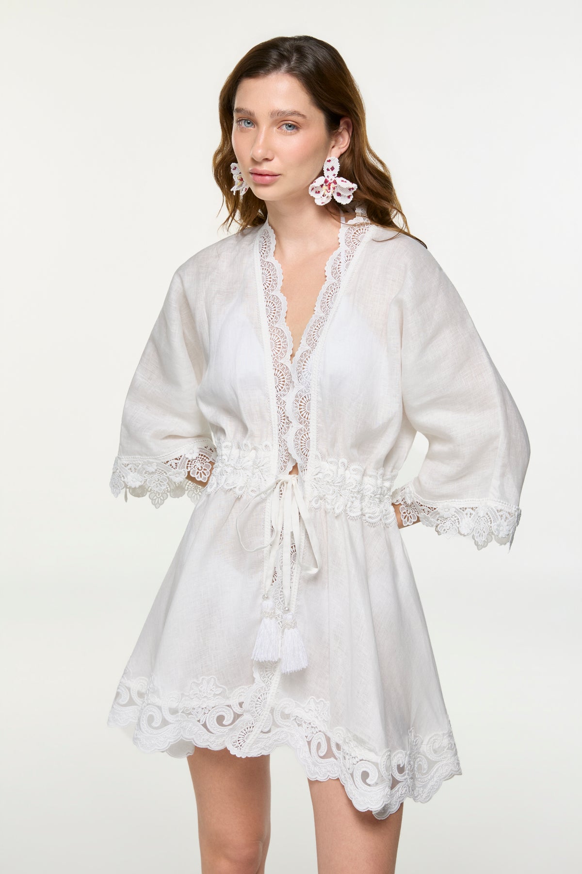 GABRIELLA KIMONO WHITE