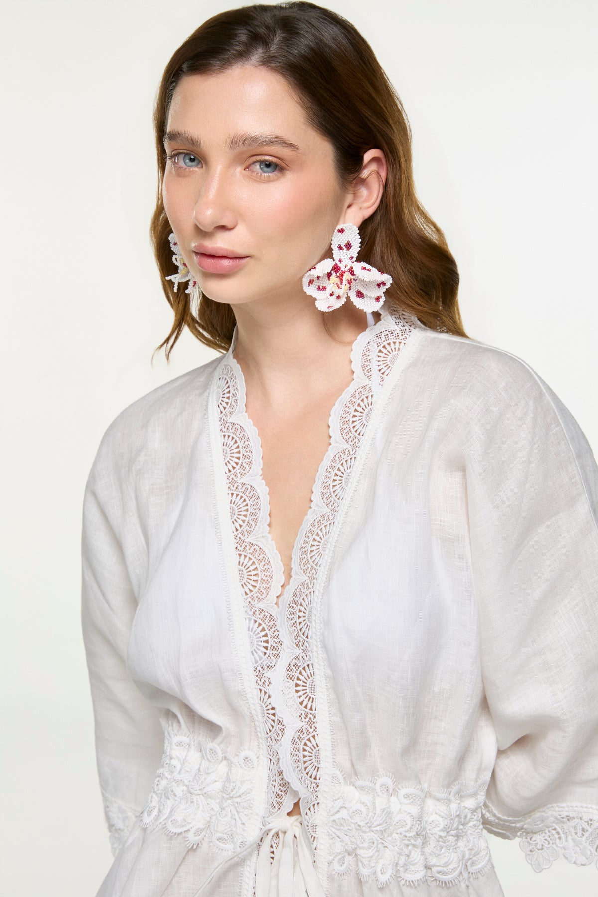 GABRIELLA KIMONO WHITE
