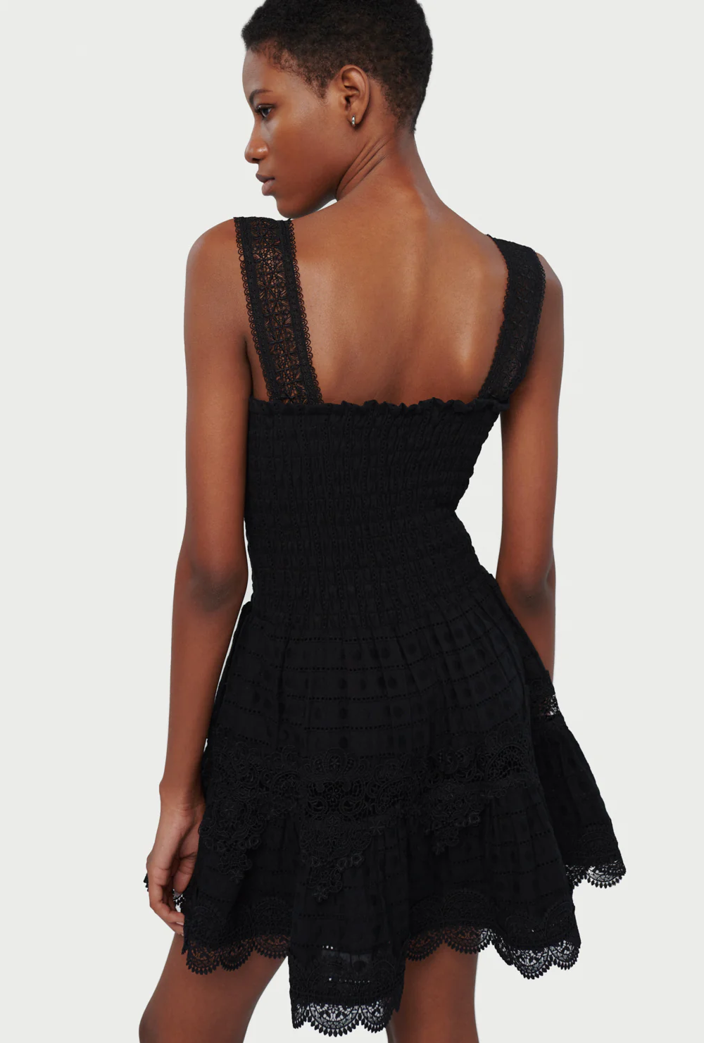 LEAH MINI DRESS BLACK