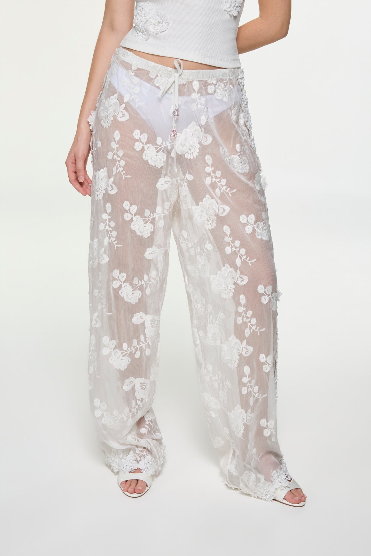 LUMA PANTS WHITE