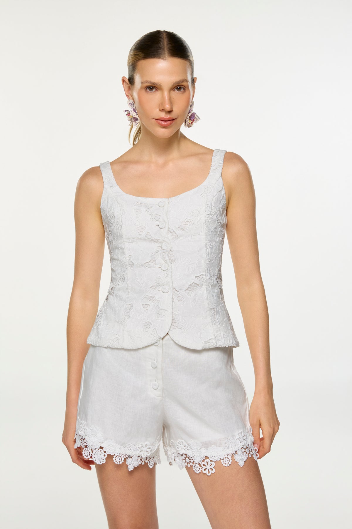 GIARDINO SHORT WHITE