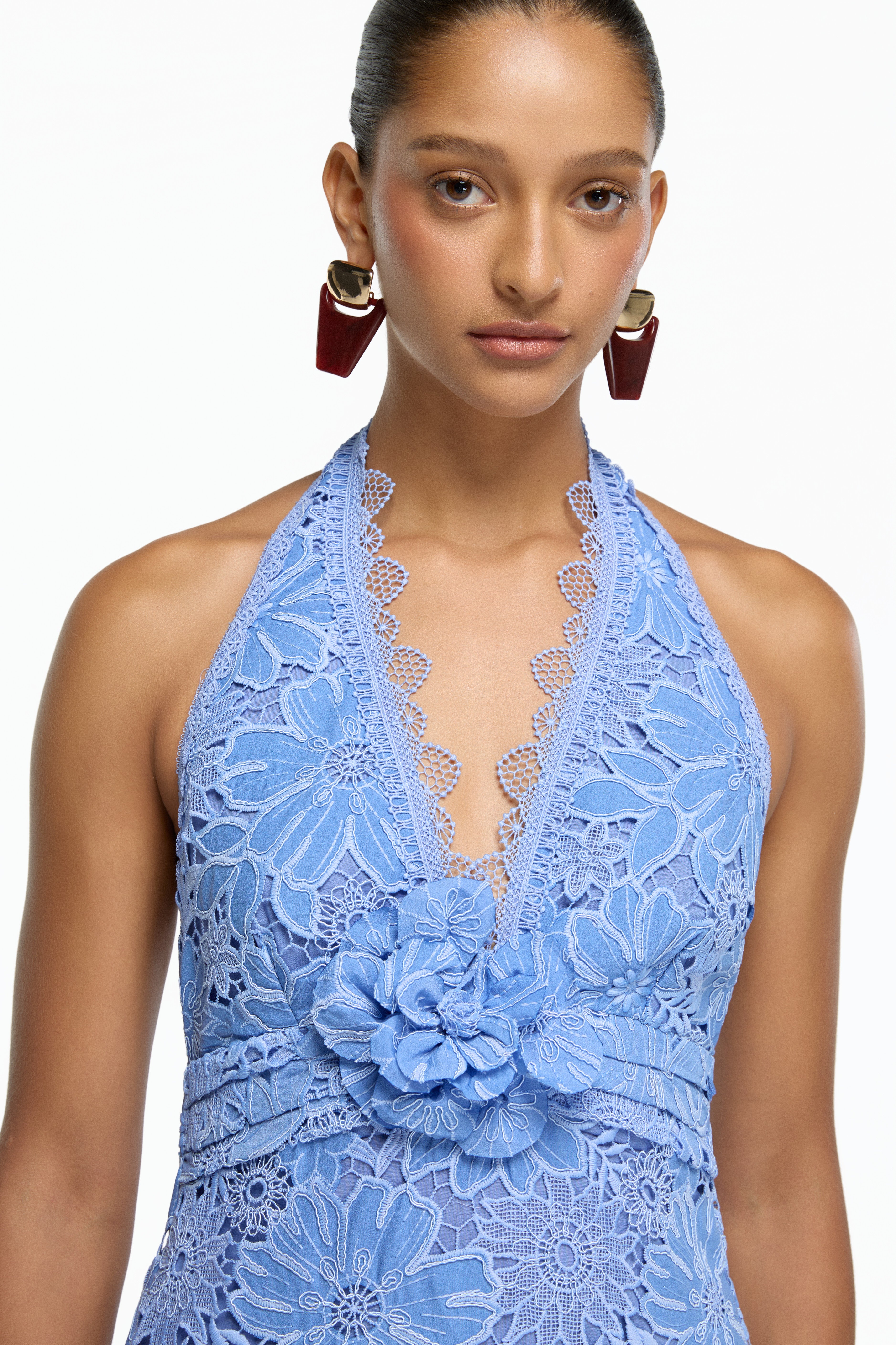 ODETTE MAXI DRESS BLUE