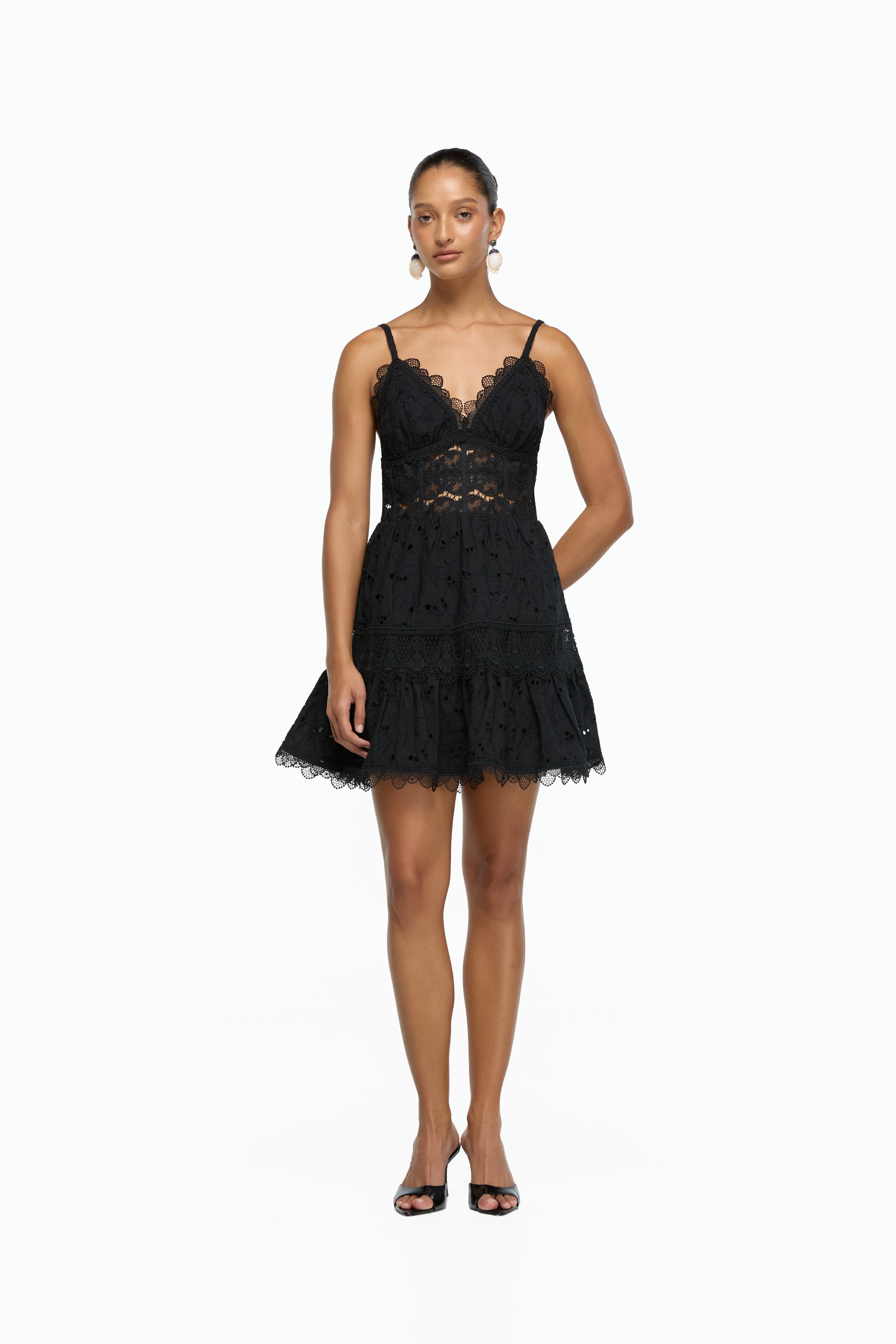 PENELOPE MINI DRESS BLACK
