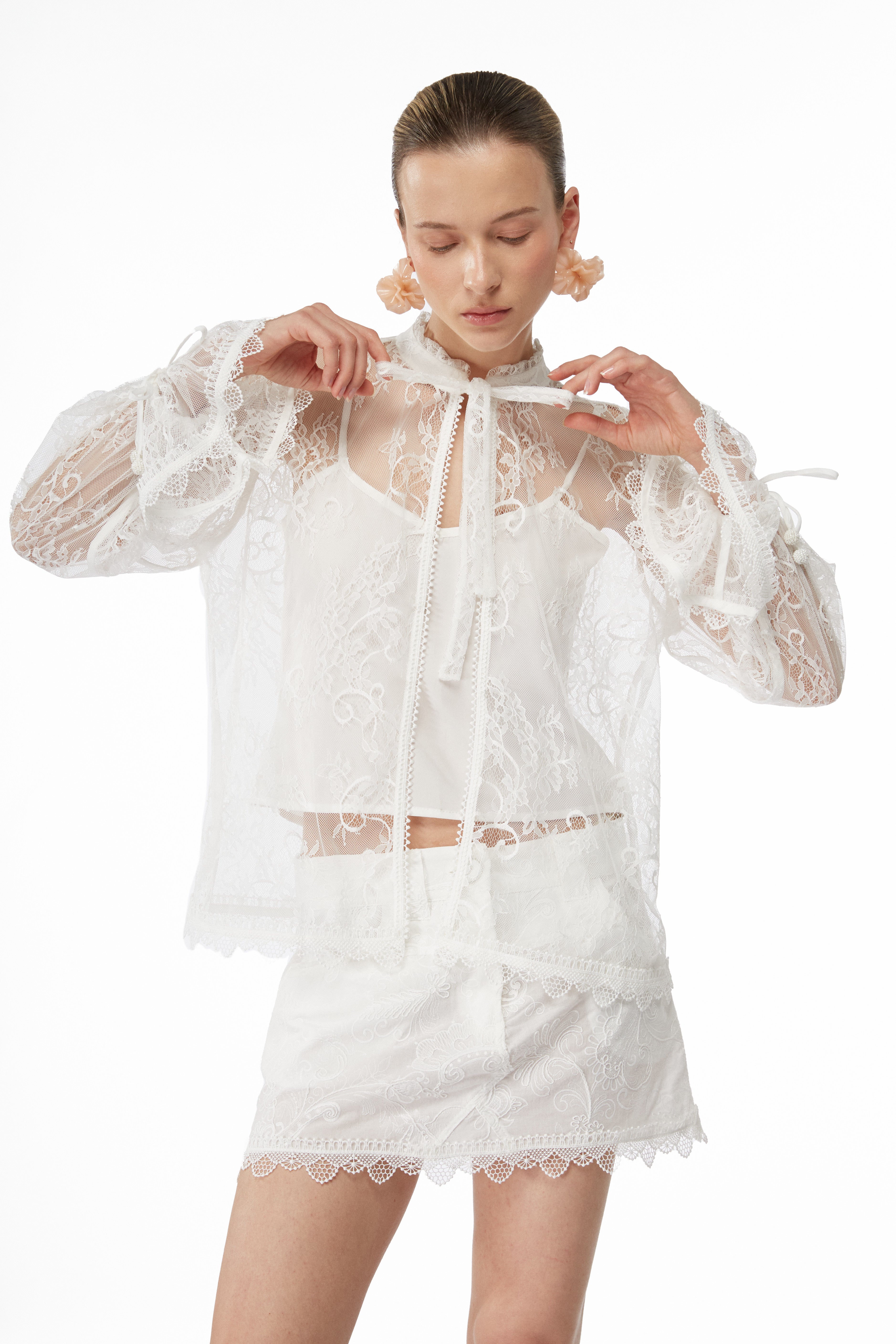 KALUA MINI SKIRT WHITE