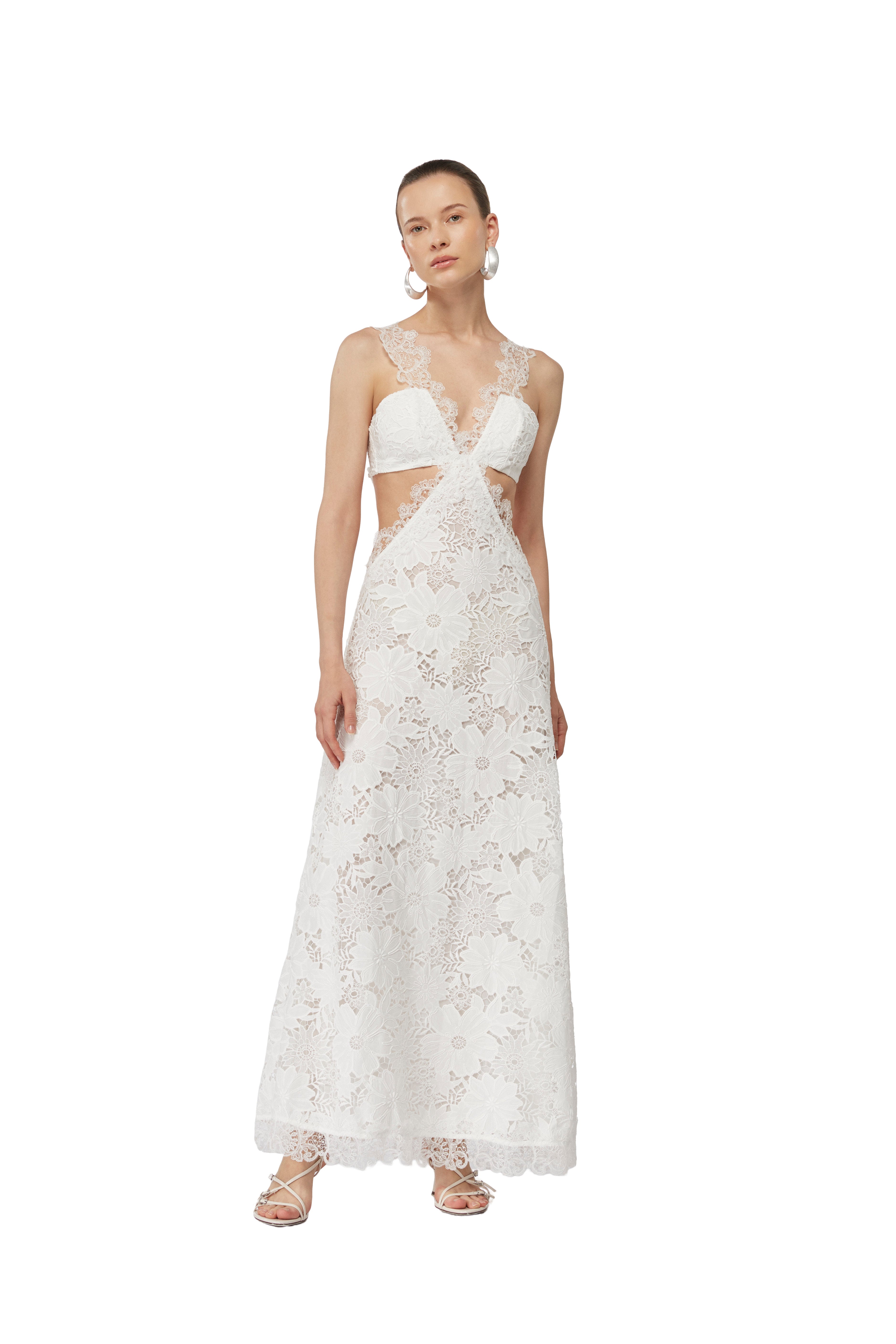 SAHARA MAXI DRESS WHITE