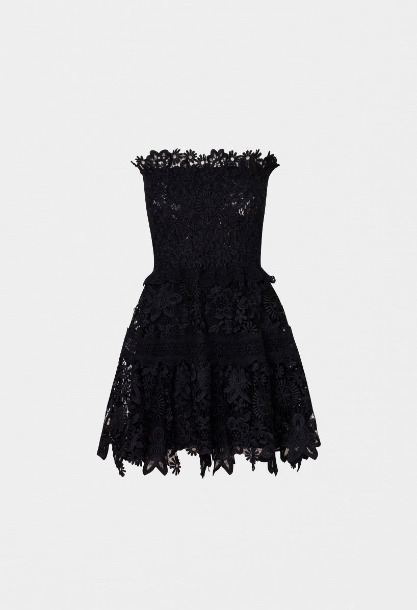 TIFANNY MINI DRESS BLACK