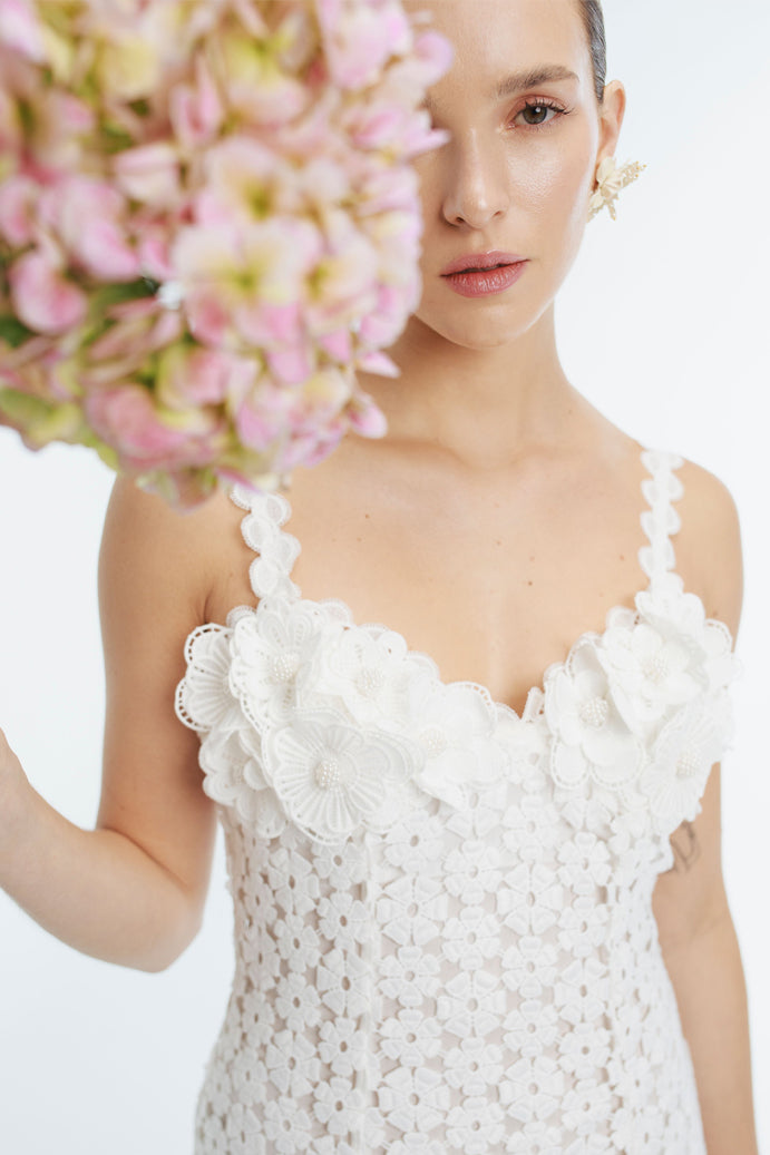 DESTIN MAXI DRESS WHITE