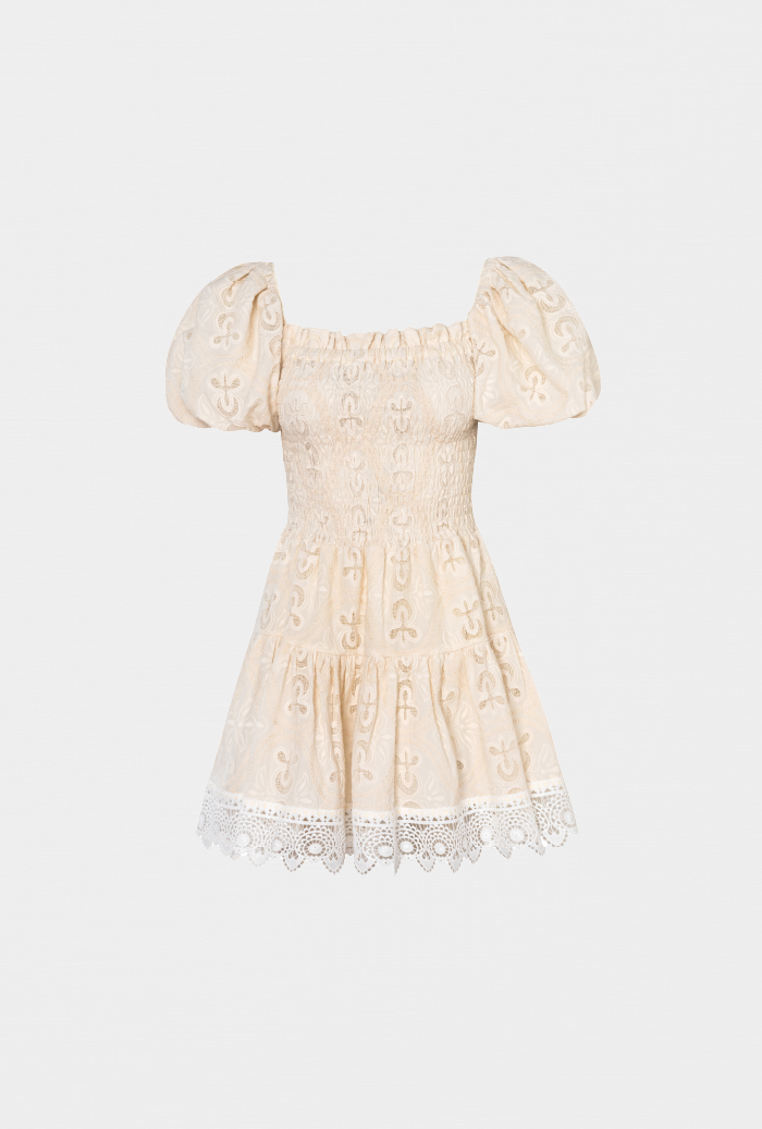 LA SIERRA MINI DRESS CREAM