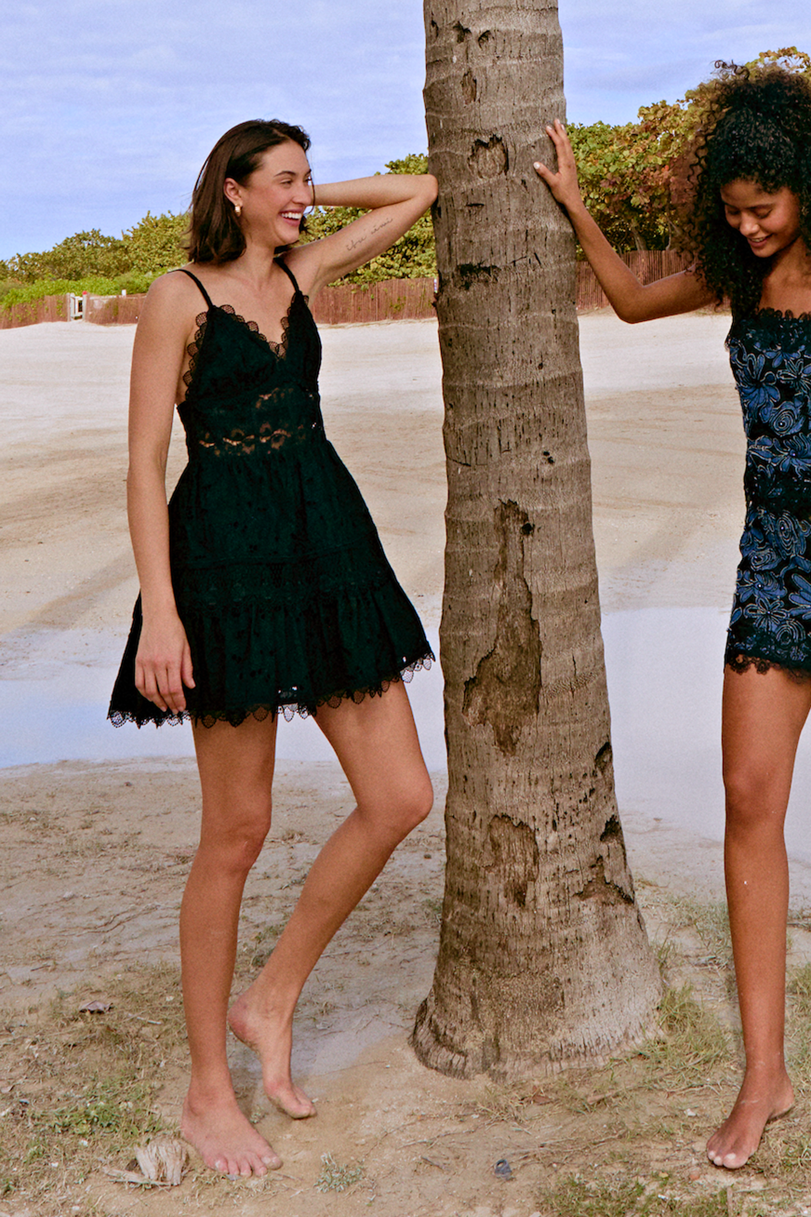 PENELOPE MINI DRESS BLACK