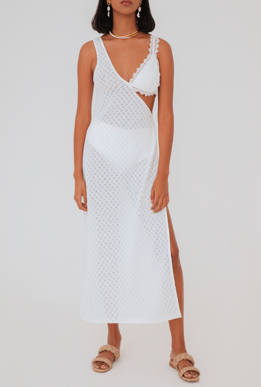 PUNTA ARENAS DRESS WHITE