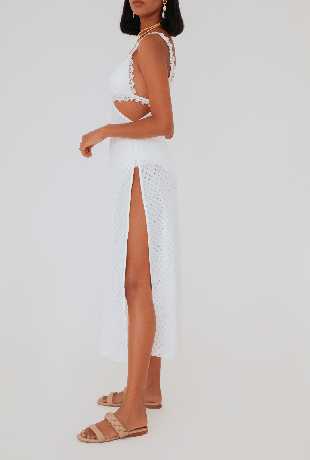 PUNTA ARENAS DRESS WHITE