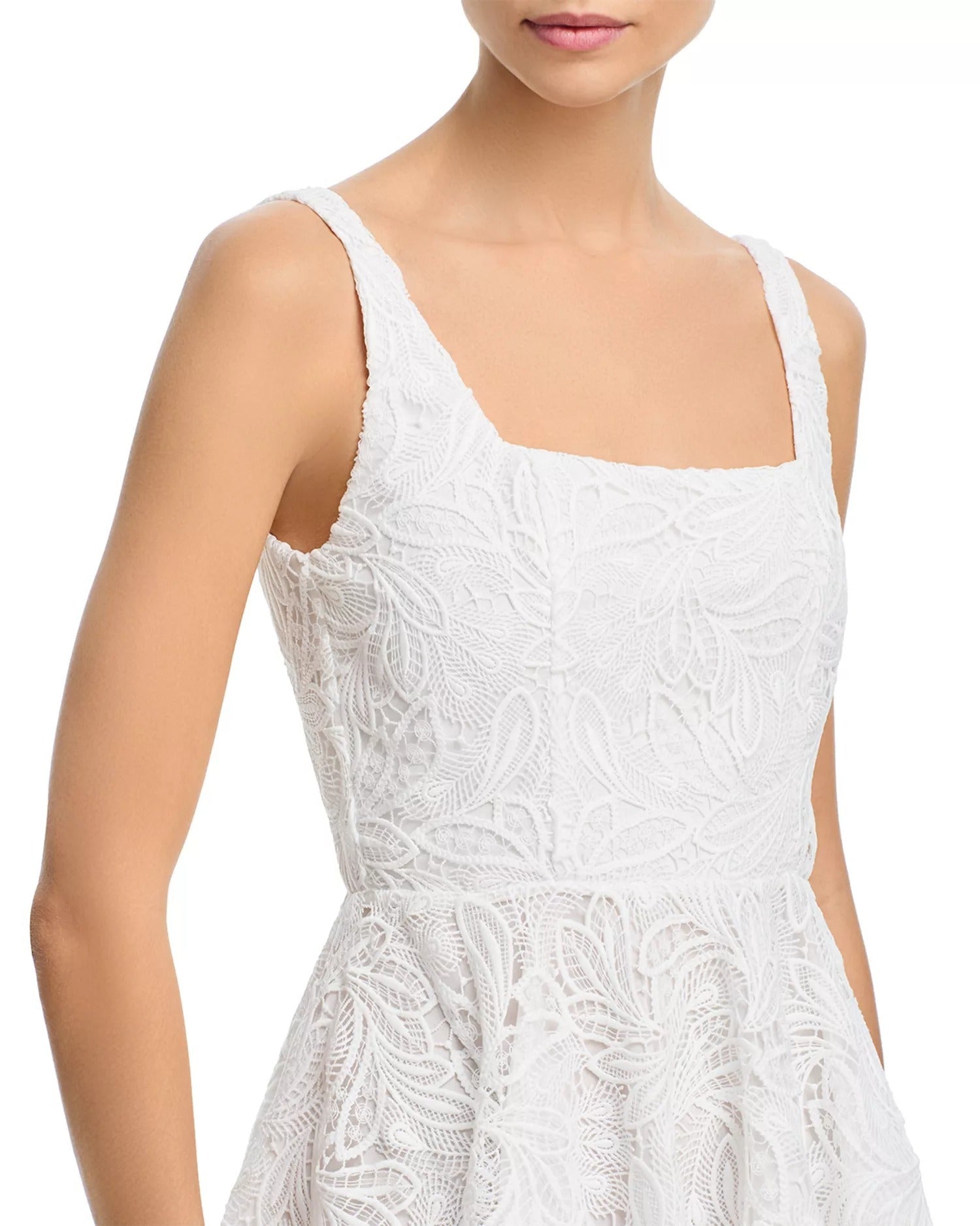 EUGENIA MINI DRESS WHITE
