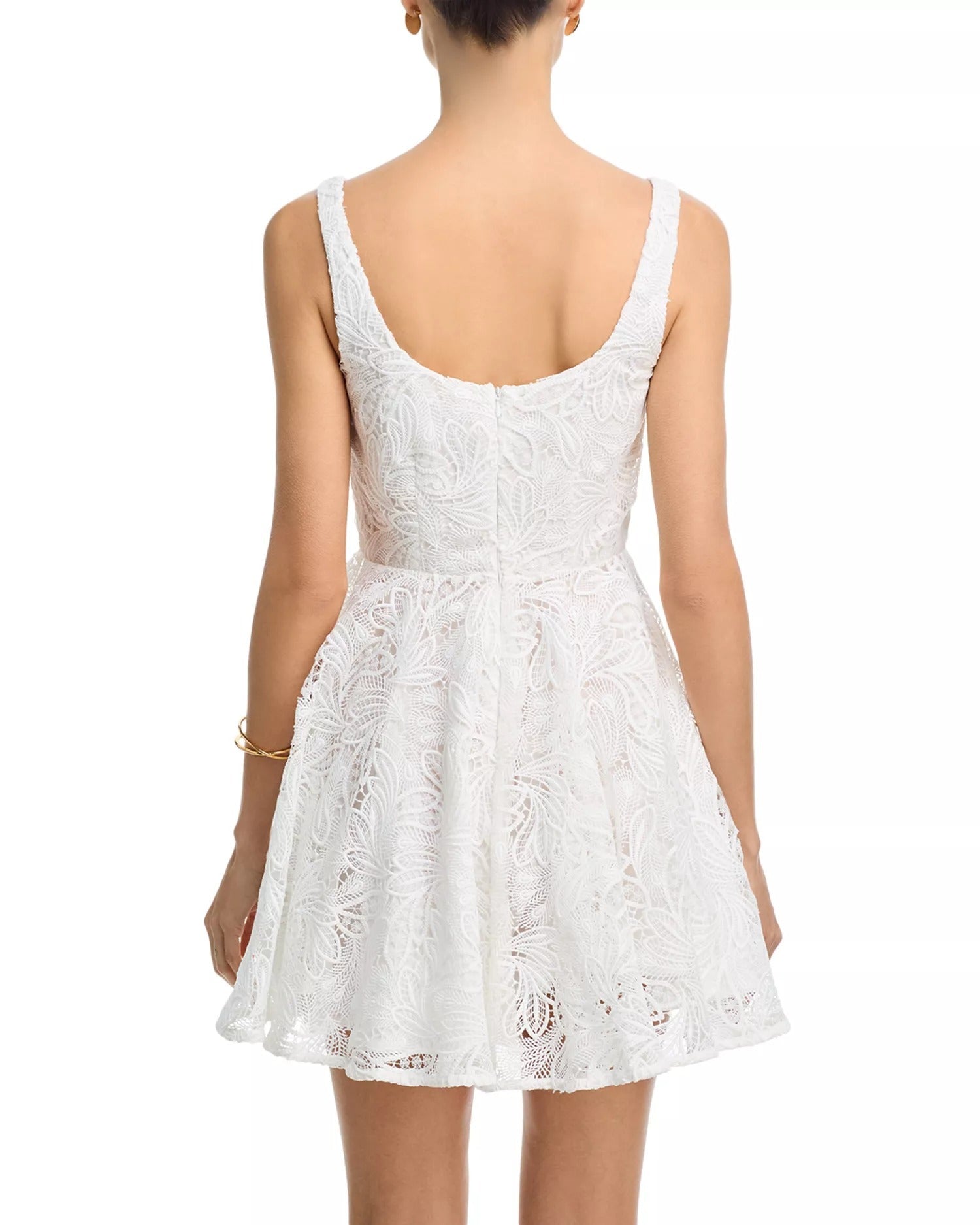 EUGENIA MINI DRESS WHITE