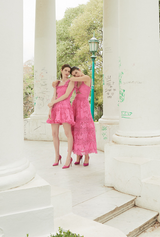 PAMELA DRESS MAGENTA