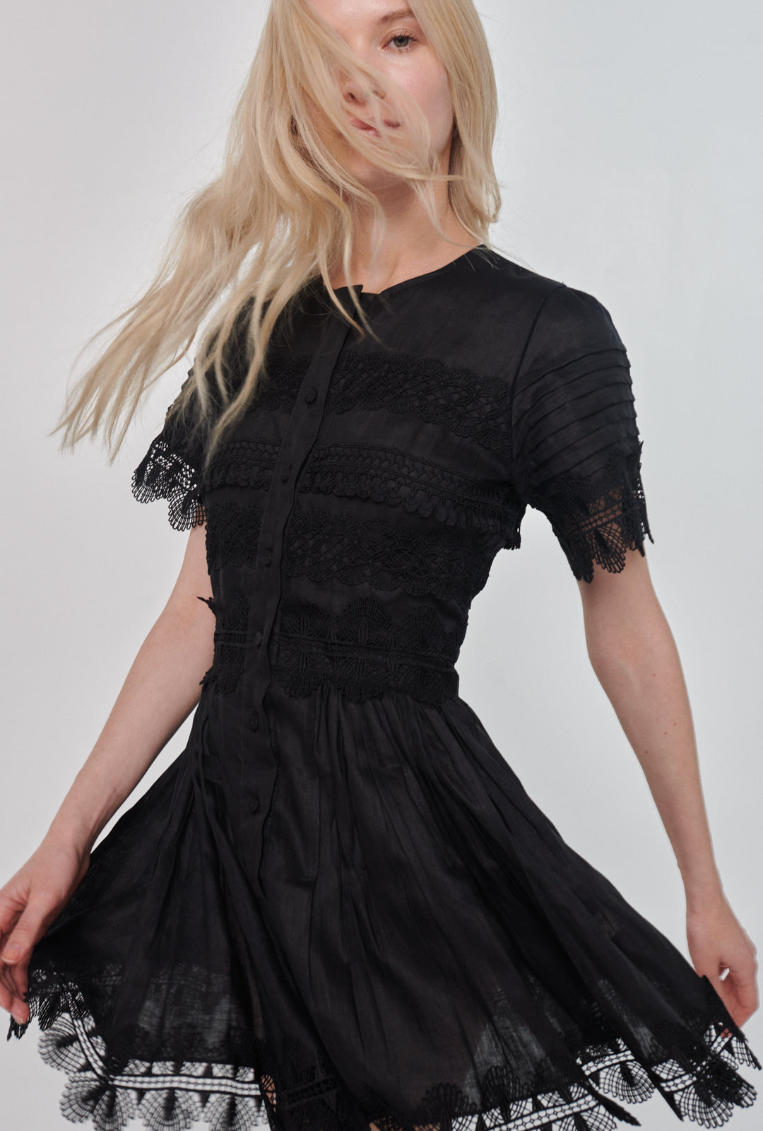 VIOLETTA DRESS BLACK