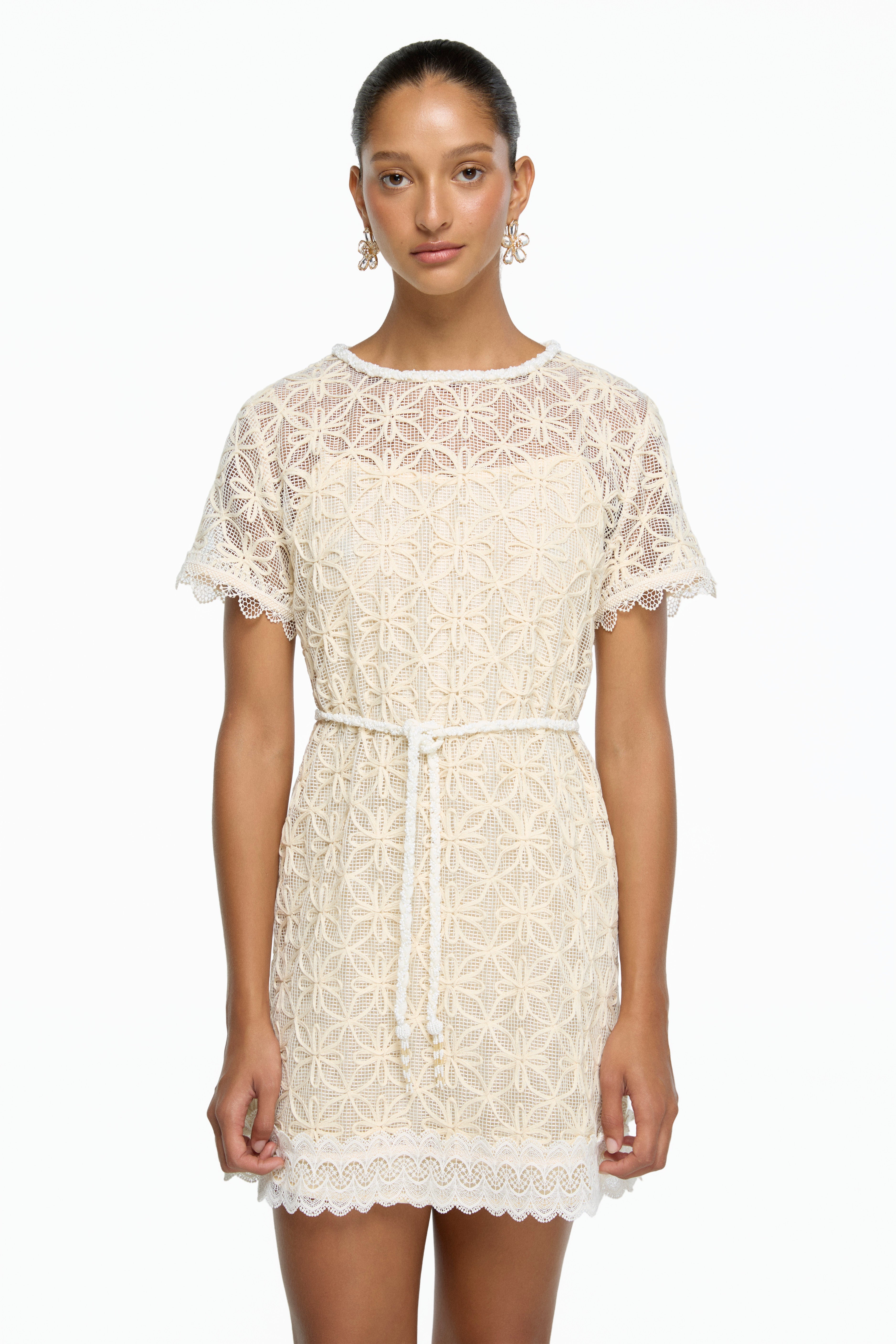 KAELA MINI DRESS CREAM