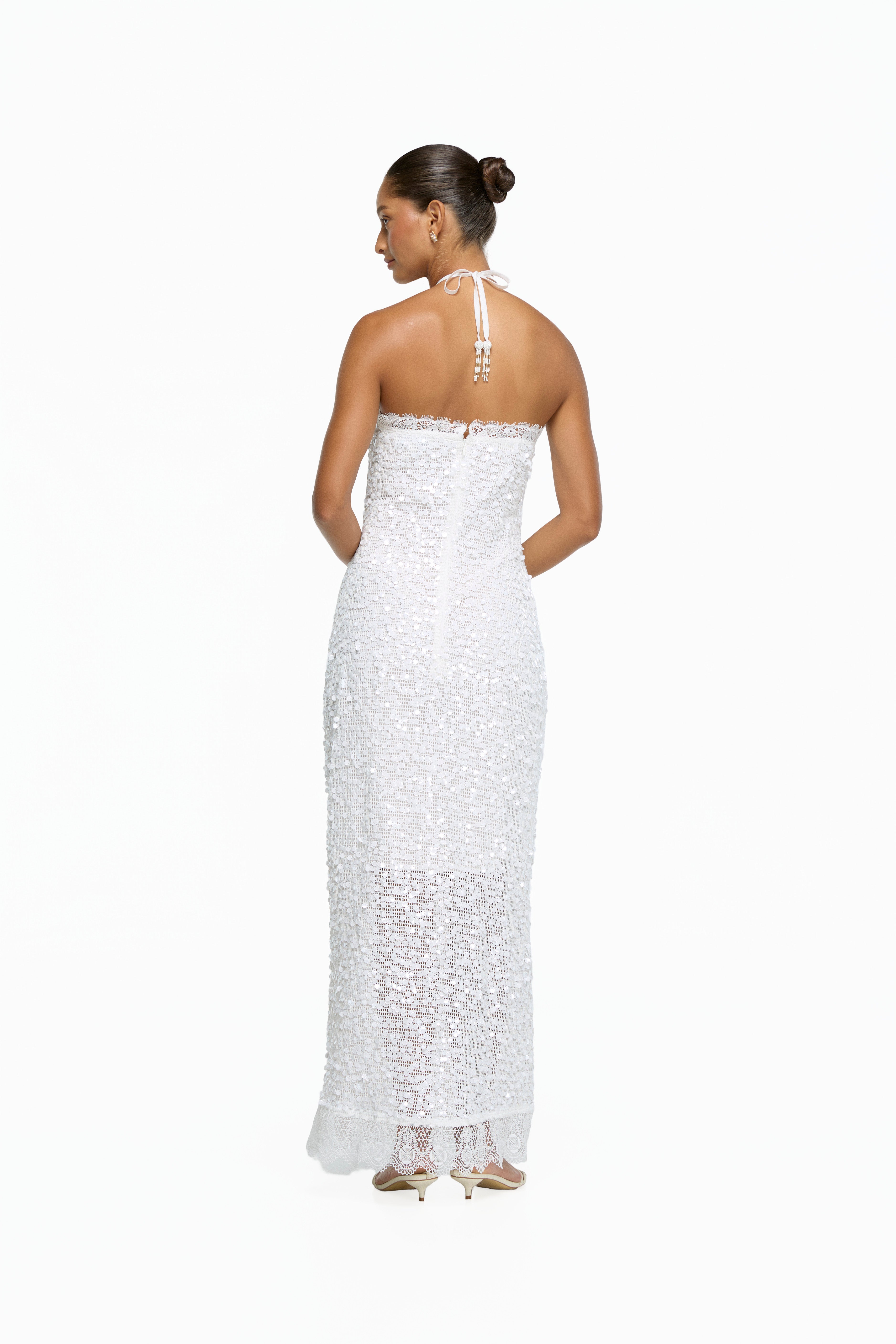 BLAIR MAXI DRESS WHITE