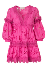 CONNIE DRESS MAGENTA - PRE ORDER