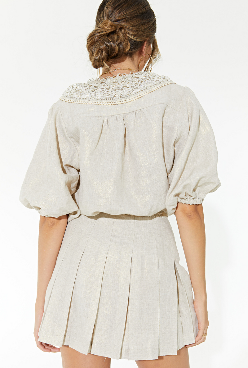 HERBY TOP GOLD