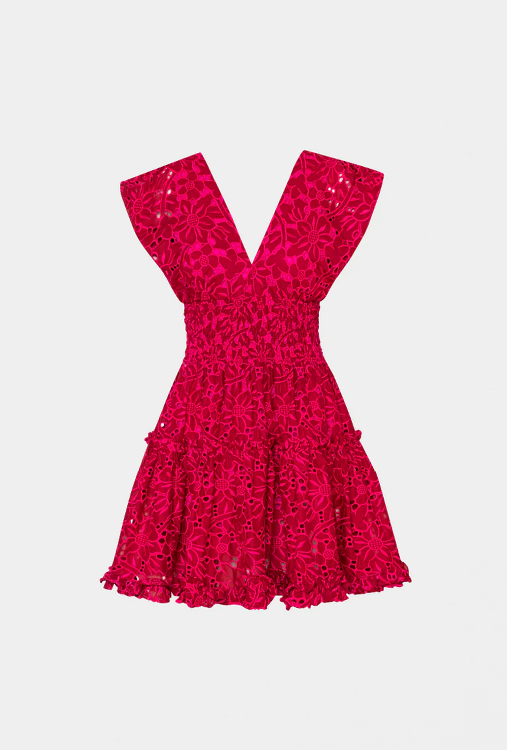 ESSENCE MINI DRESS BURGUNDY