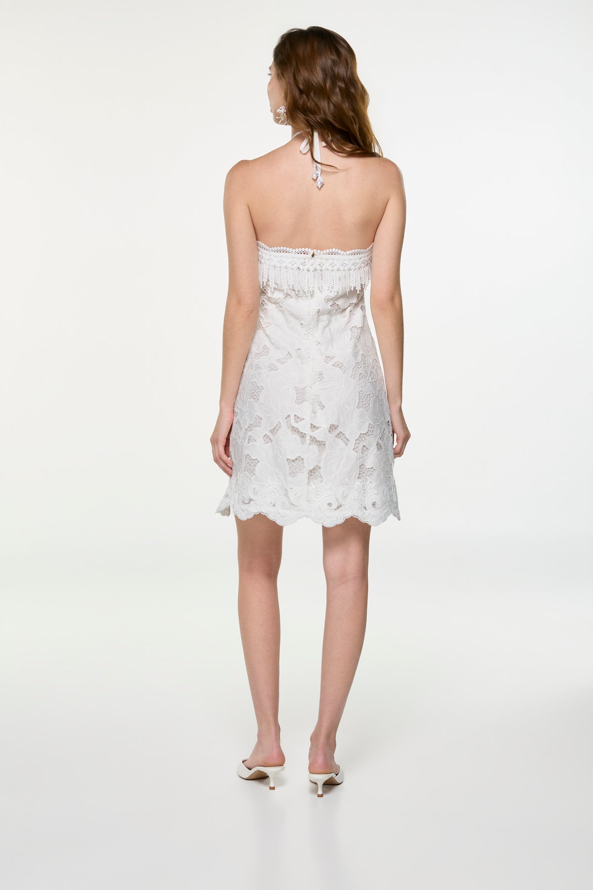 ALINA MINI DRESS WHITE