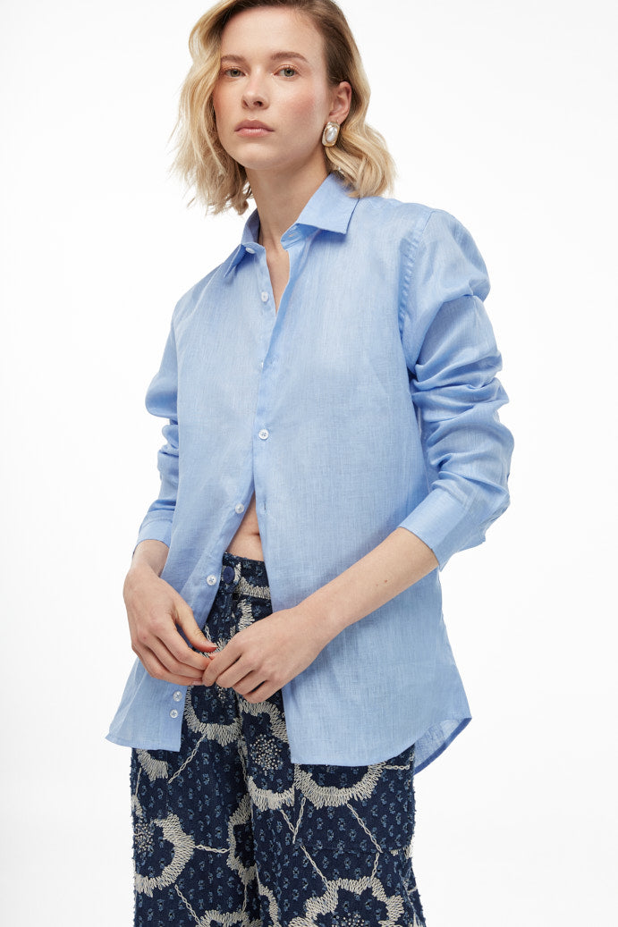 CAMISA BELIZE UNISEX AZUL