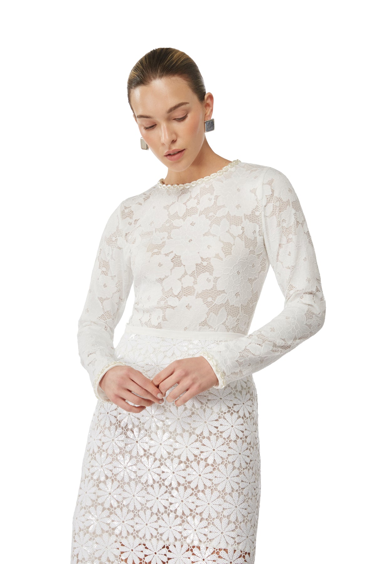 BLOOM BODYSUIT WHITE