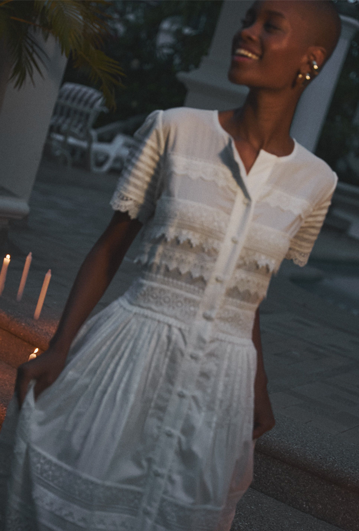 CAMILA DRESS WHITE
