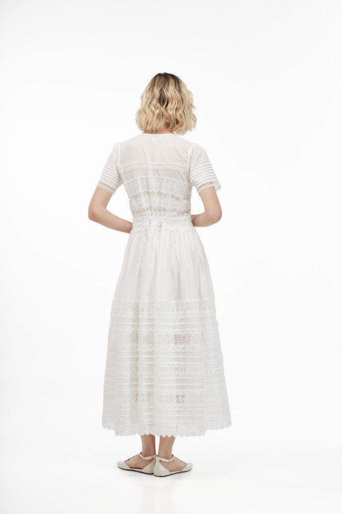 CAMILA DRESS WHITE