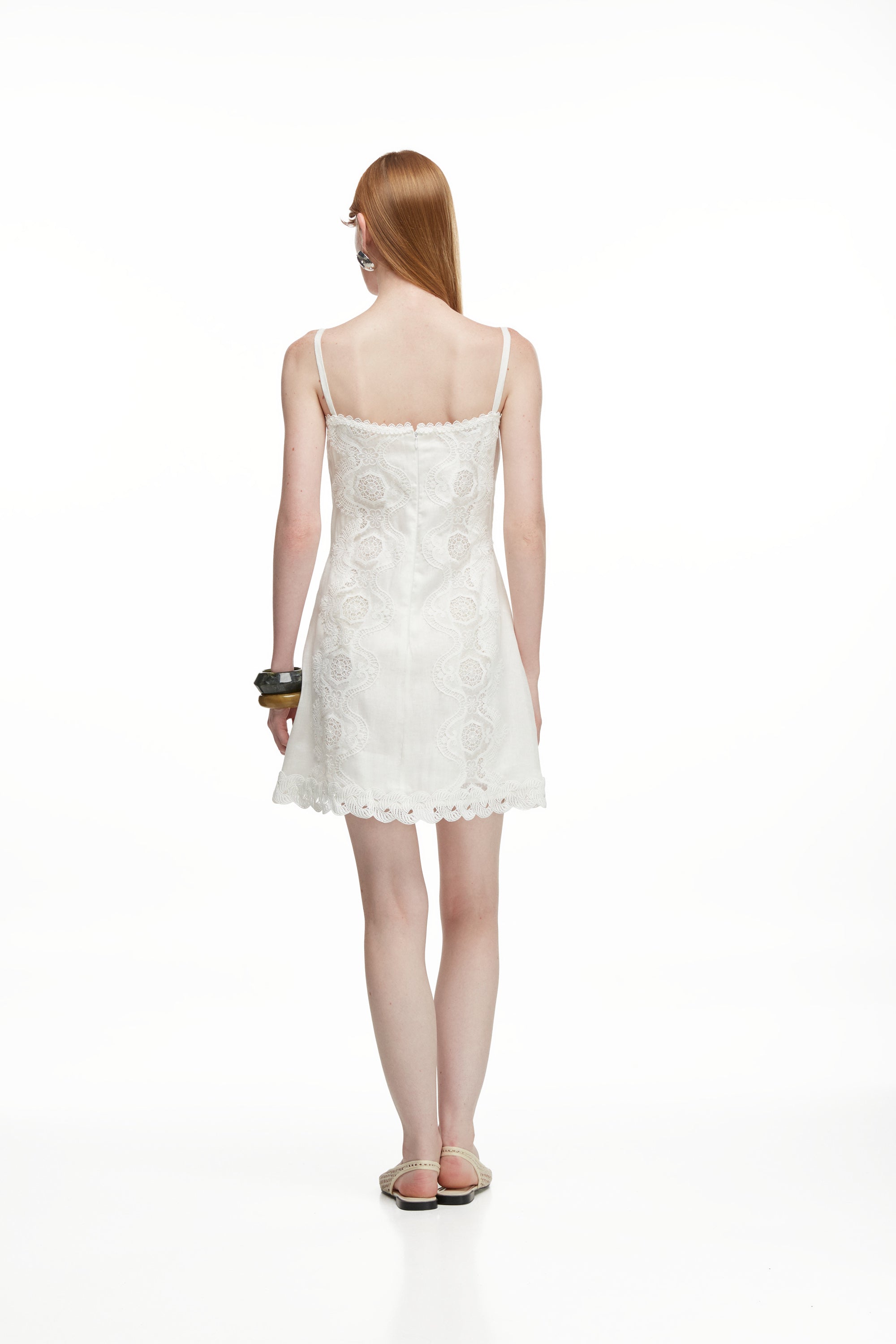 ROCIO MINI DRESS WHITE