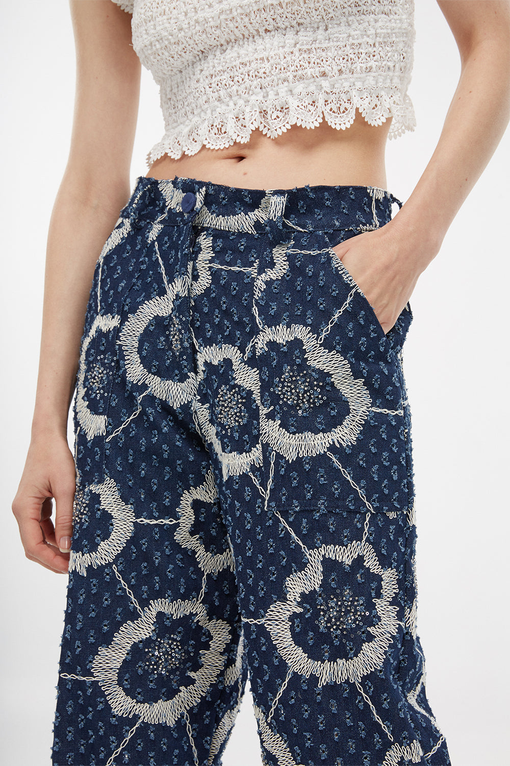 OCTAVIA PANTS INDIGO